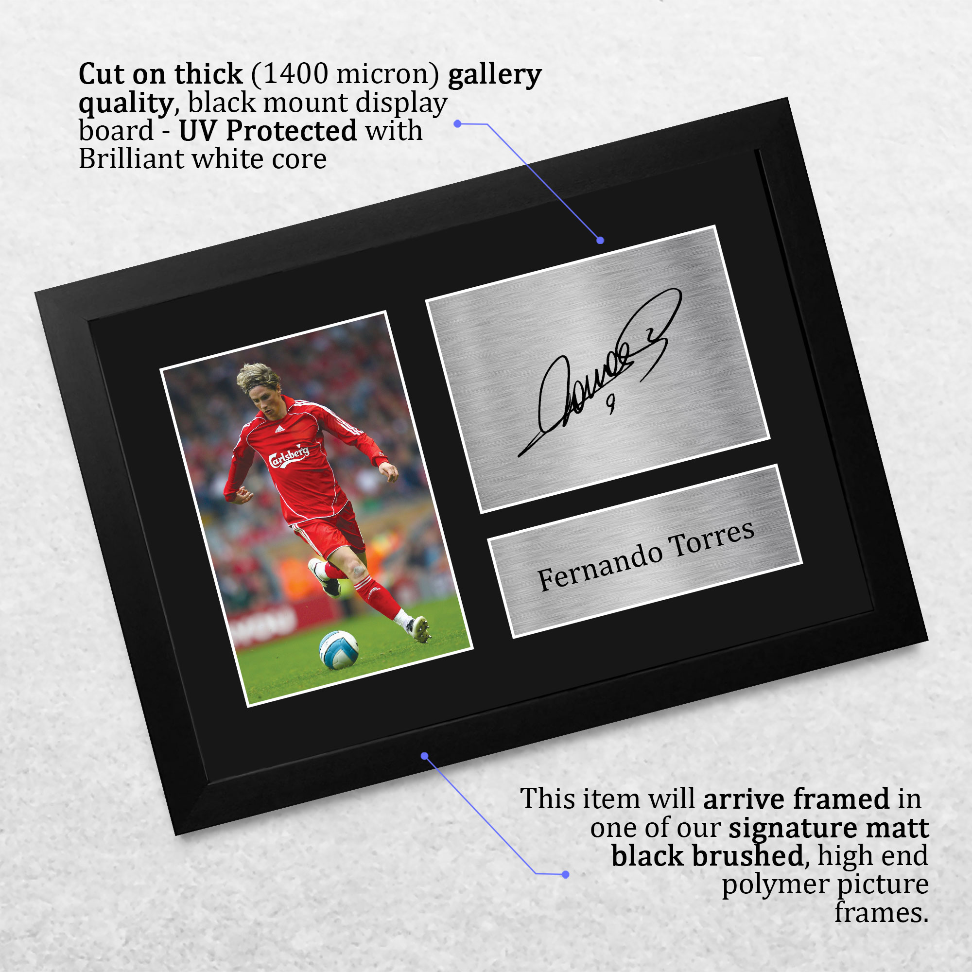 Fernando Torres Signed Printed Autograph Photo Memorabilia Gift | eBay