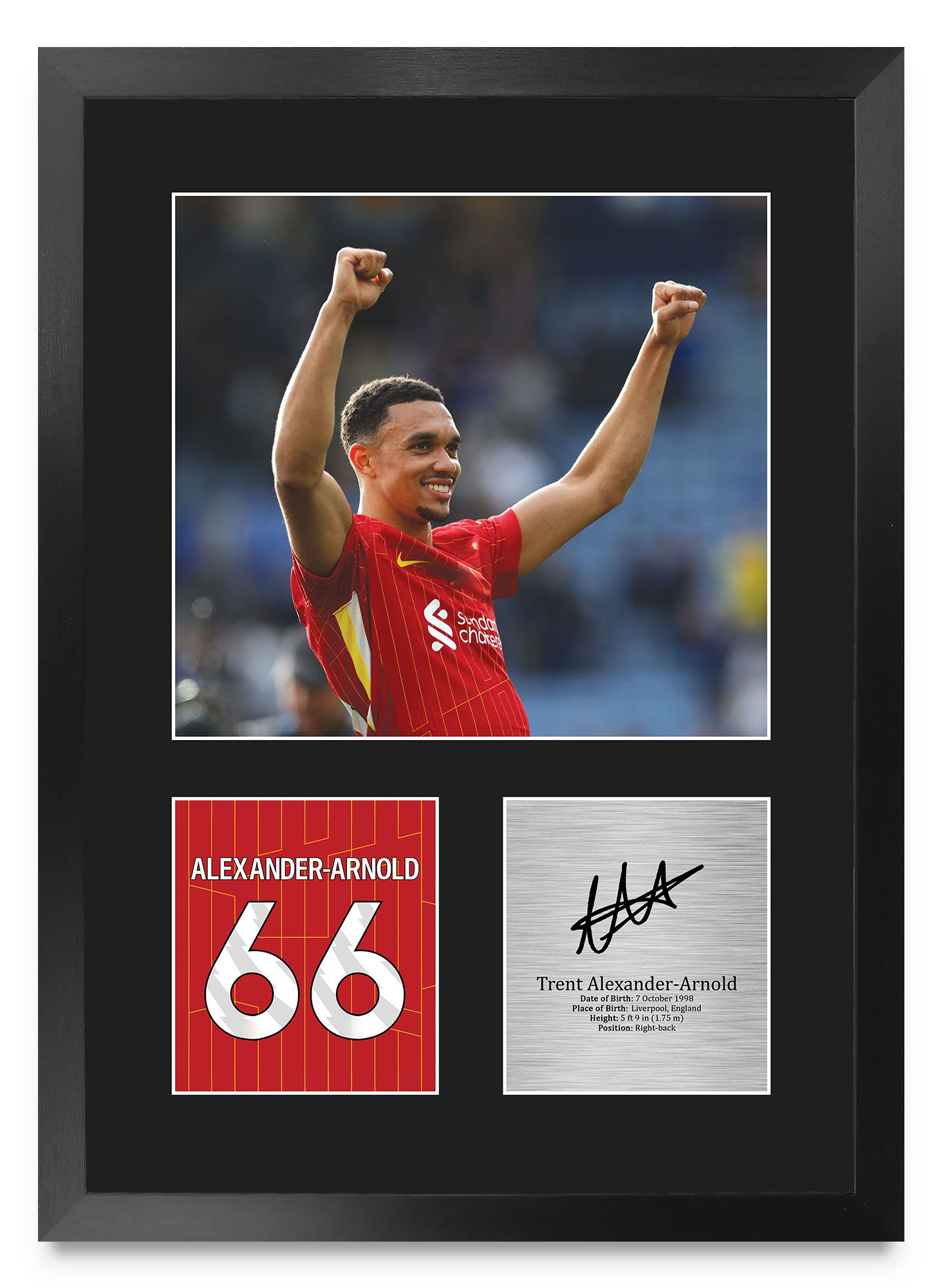 Trent Alexander-Arnold Signed Printed Autograph Photo Memorabilia
