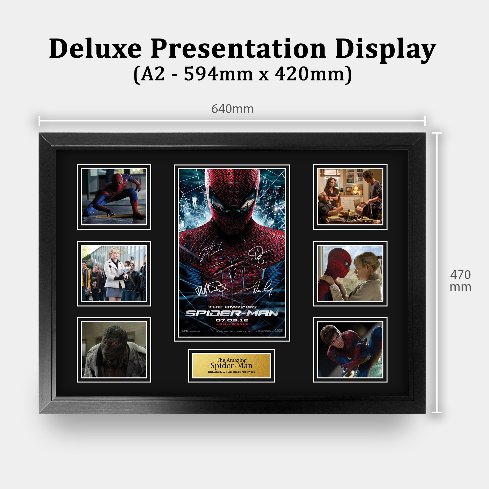 Amazing Spider-Man 1 Cool Gift Idea Printed Poster Framed Picture for Movie Fans - Picture 24 of 29