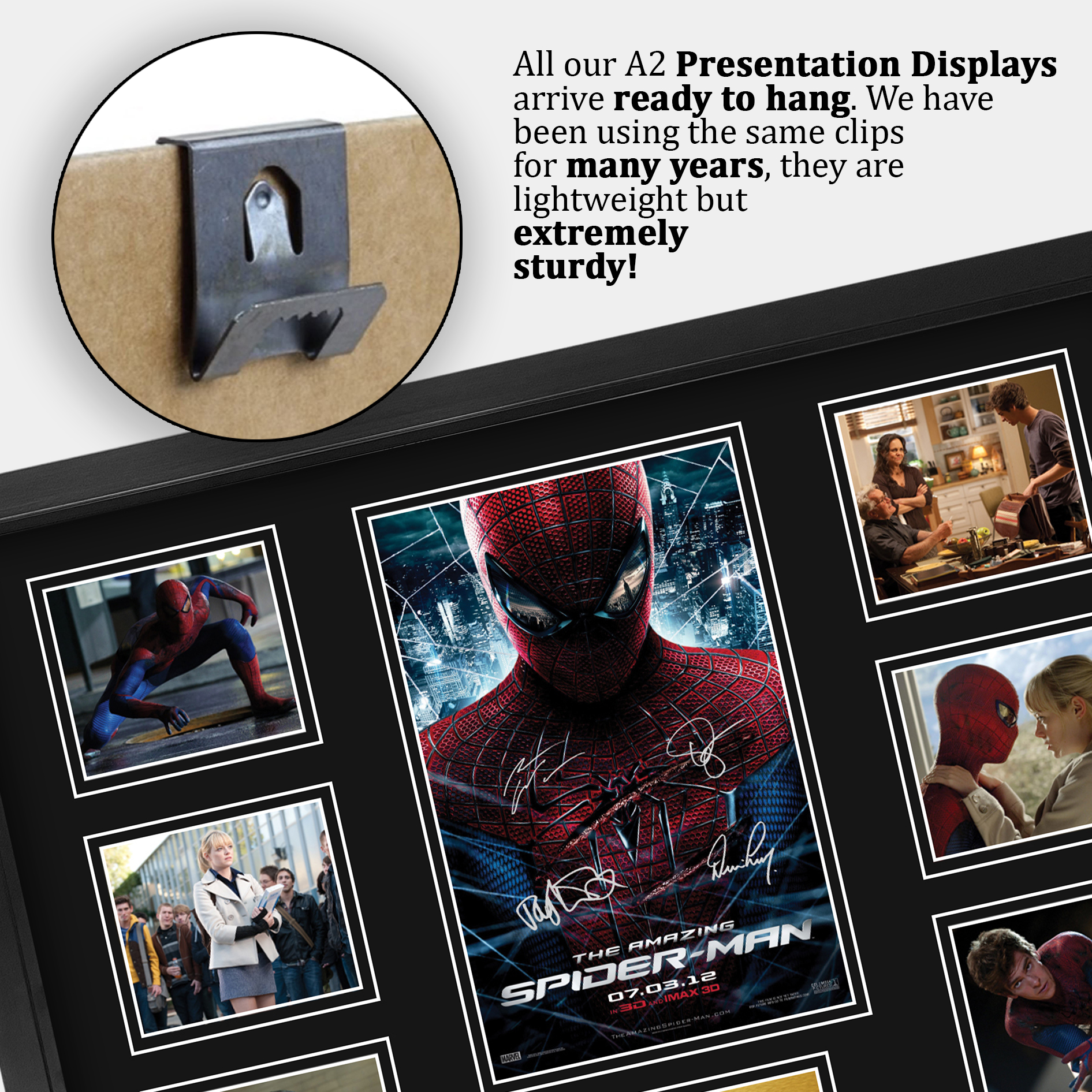 Amazing Spider-Man 1 Cool Gift Idea Printed Poster Framed Picture for Movie Fans - Picture 27 of 29