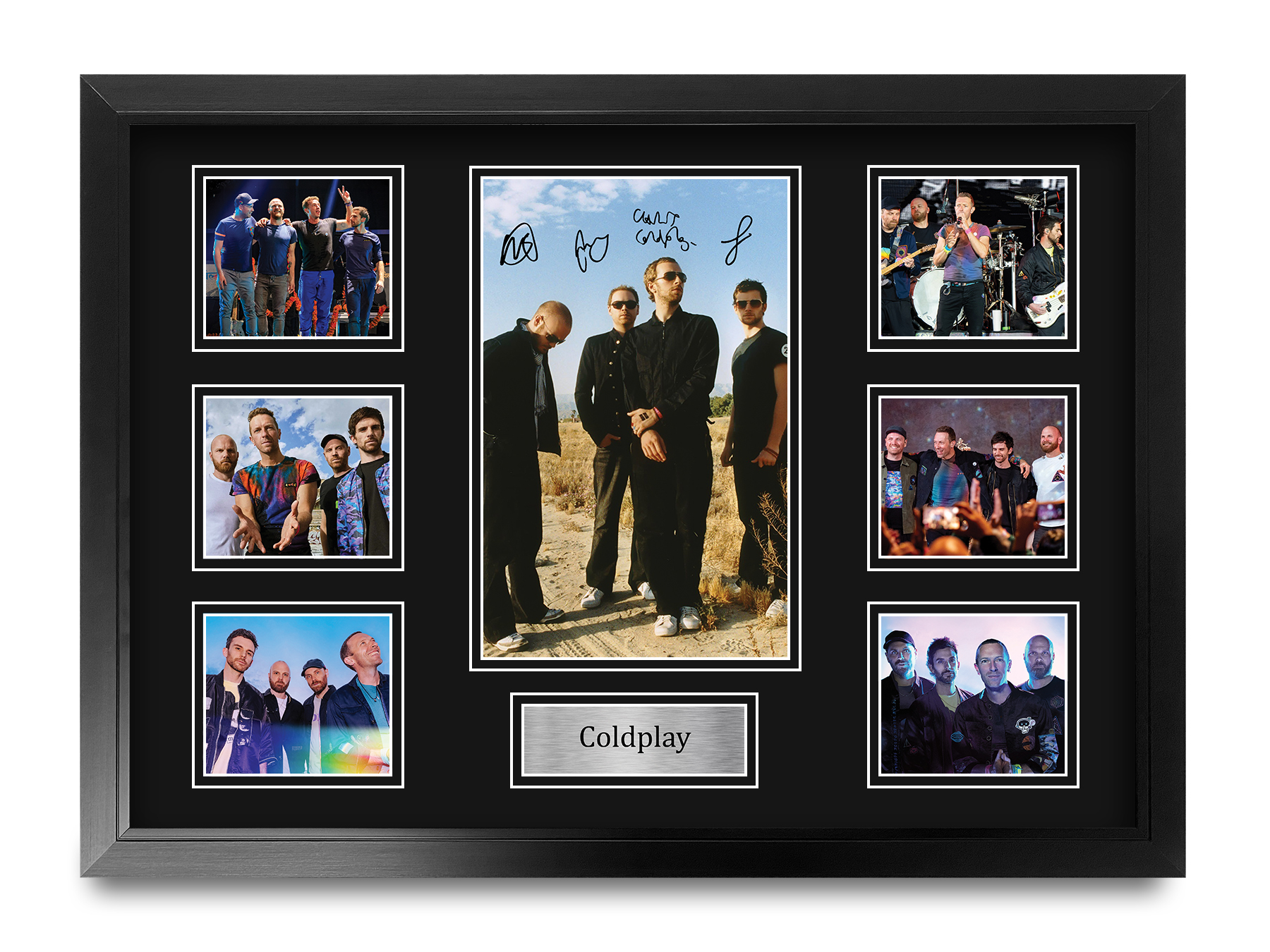 Coldplay Signed Pre Printed Autograph A4 Photo Gift For a Rock Fan | eBay