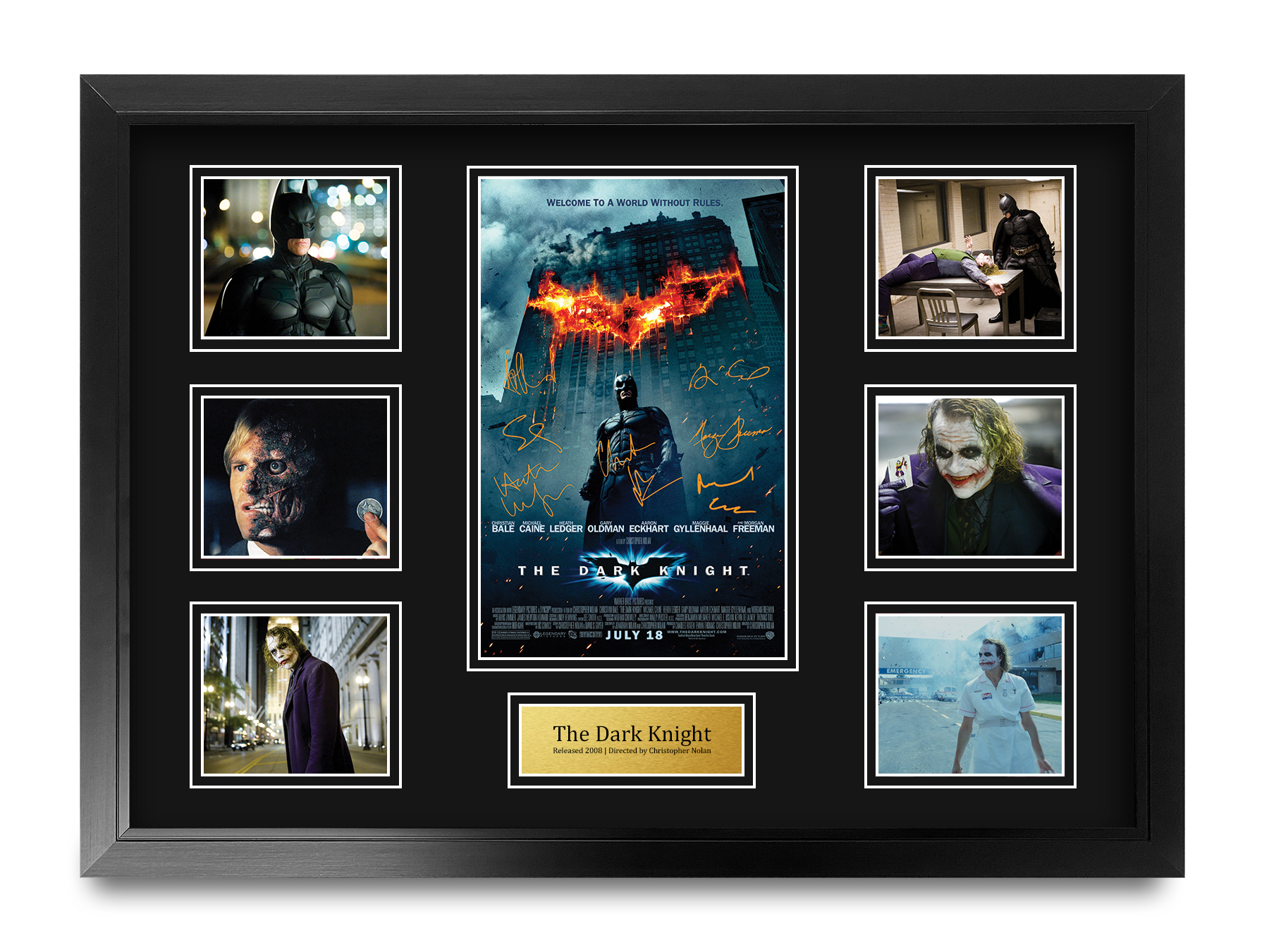 Batman Begins Excellent Gift Idea Printed Poster Framed Picture for Movie Fans - Picture 16 of 85