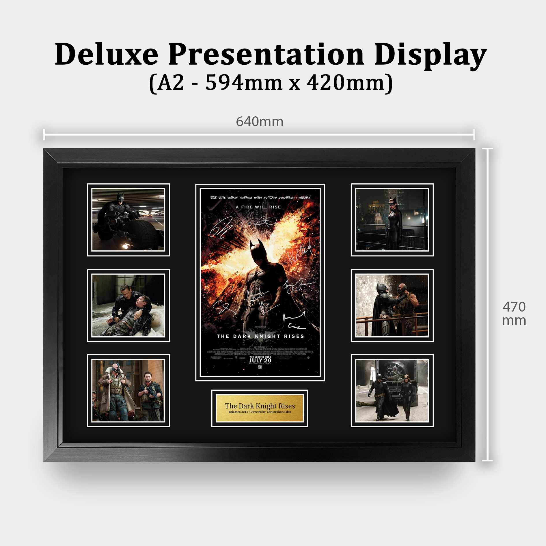 Batman Begins Excellent Gift Idea Printed Poster Framed Picture for Movie Fans - Picture 80 of 85