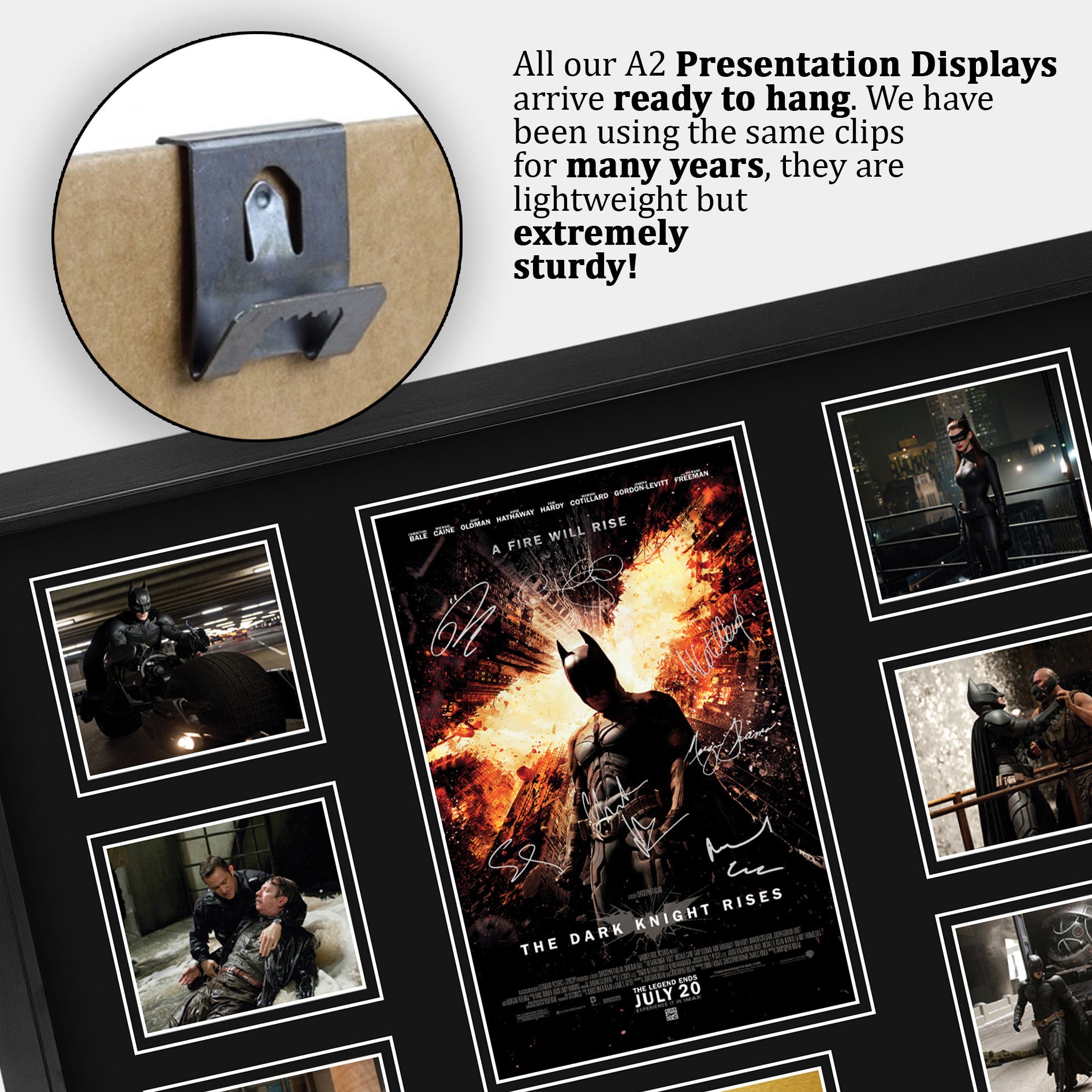 Batman Begins Excellent Gift Idea Printed Poster Framed Picture for Movie Fans - Picture 83 of 85