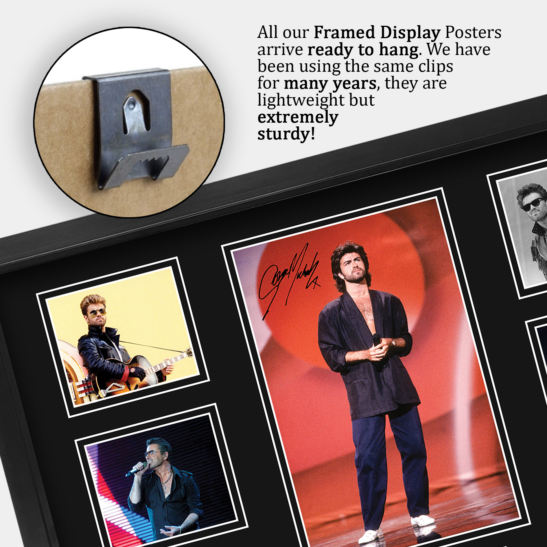 George Michael Signed Pre Printed Autograph A4 Photo Gift For a Pop Fan - Bild 29 von 31