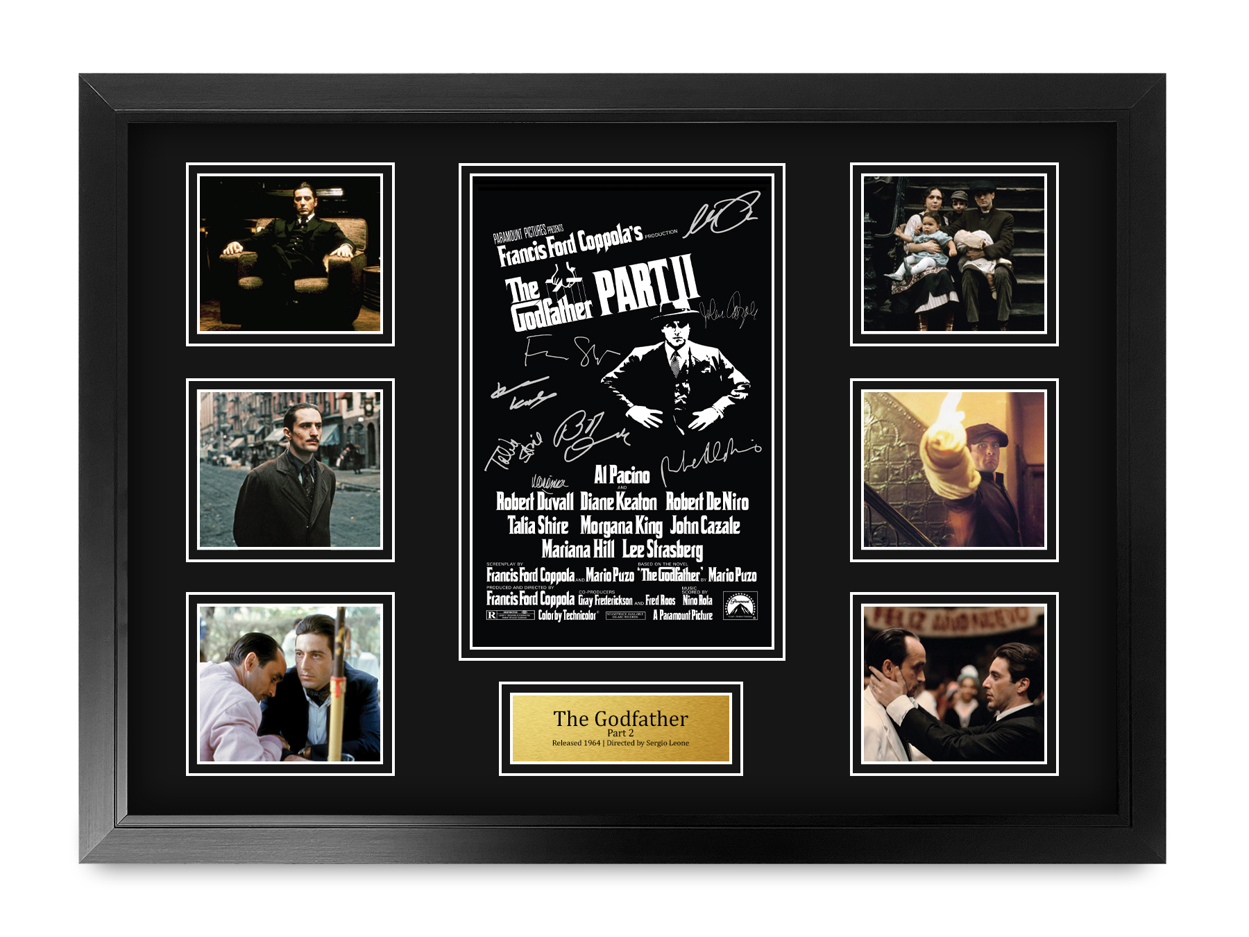 The Godfather Excellent Gift Idea Framed Autograph Picture Print to Movie Fans - Picture 44 of 57