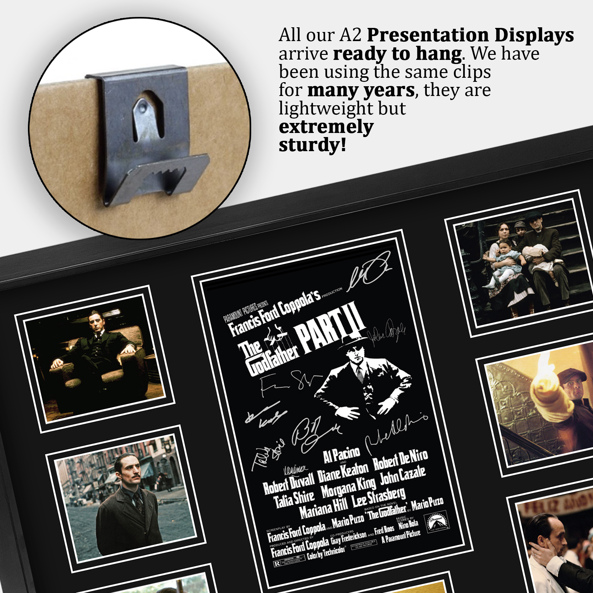The Godfather Excellent Gift Idea Framed Autograph Picture Print to Movie Fans - Picture 48 of 57