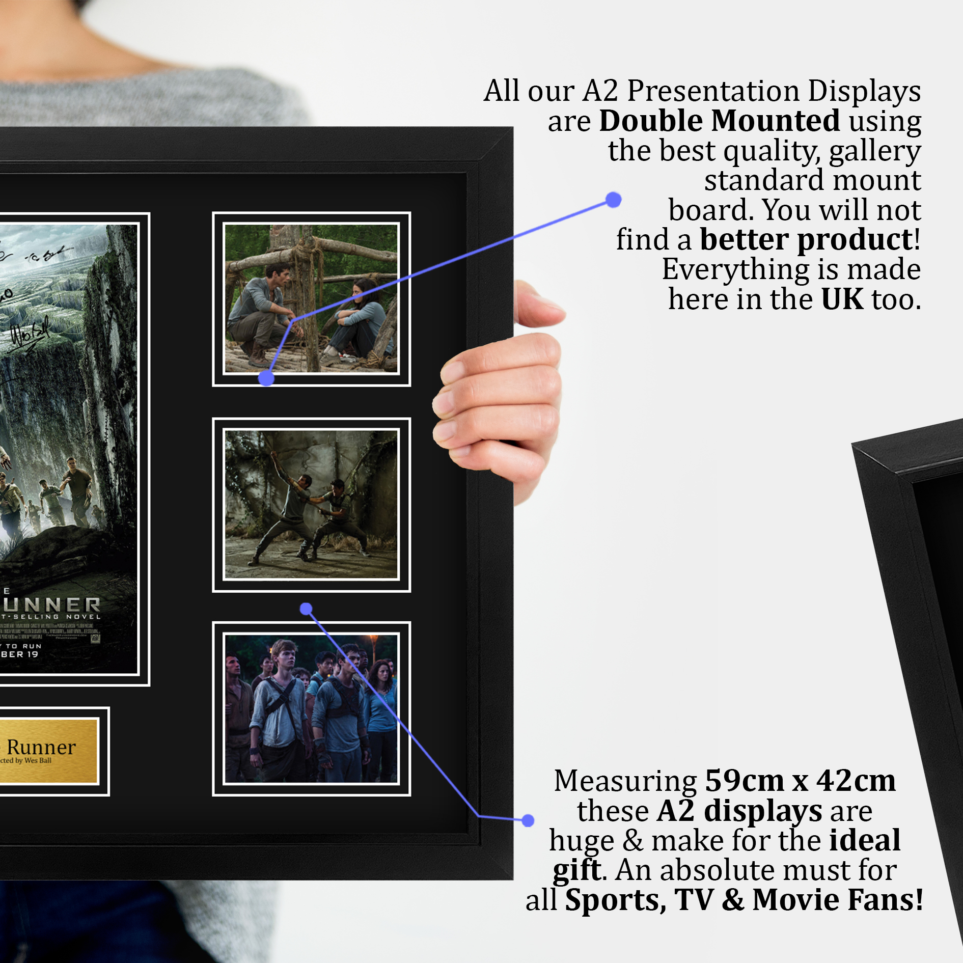 The Maze Runner Excellent Gift Idea Printed Poster Framed Picture for Movie Fans - Picture 19 of 57