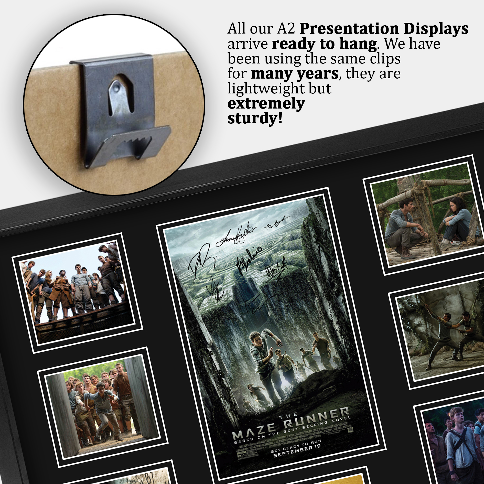 The Maze Runner Excellent Gift Idea Printed Poster Framed Picture for Movie Fans - Picture 20 of 57