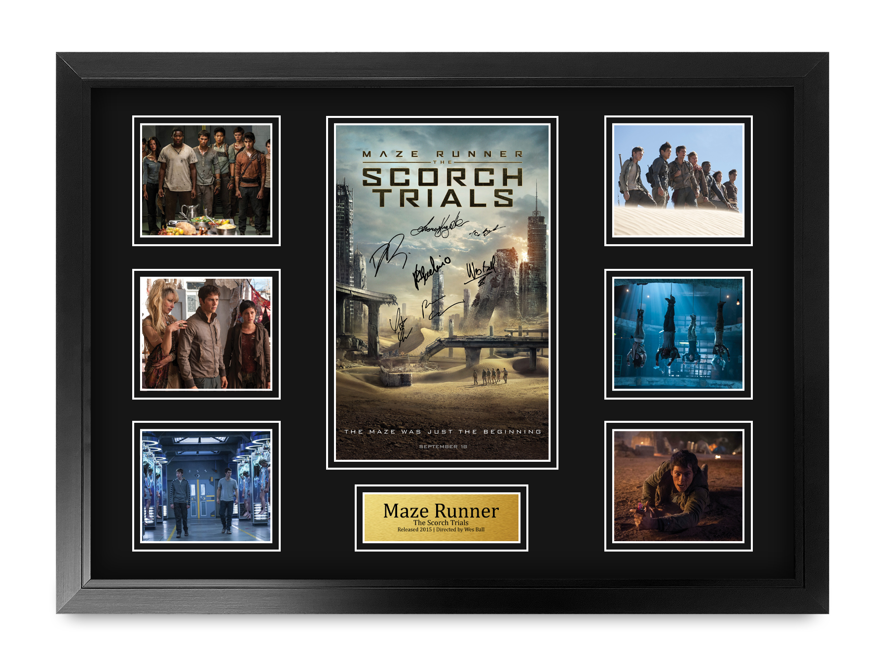 The Maze Runner Excellent Gift Idea Printed Poster Framed Picture for Movie Fans - Picture 9 of 57