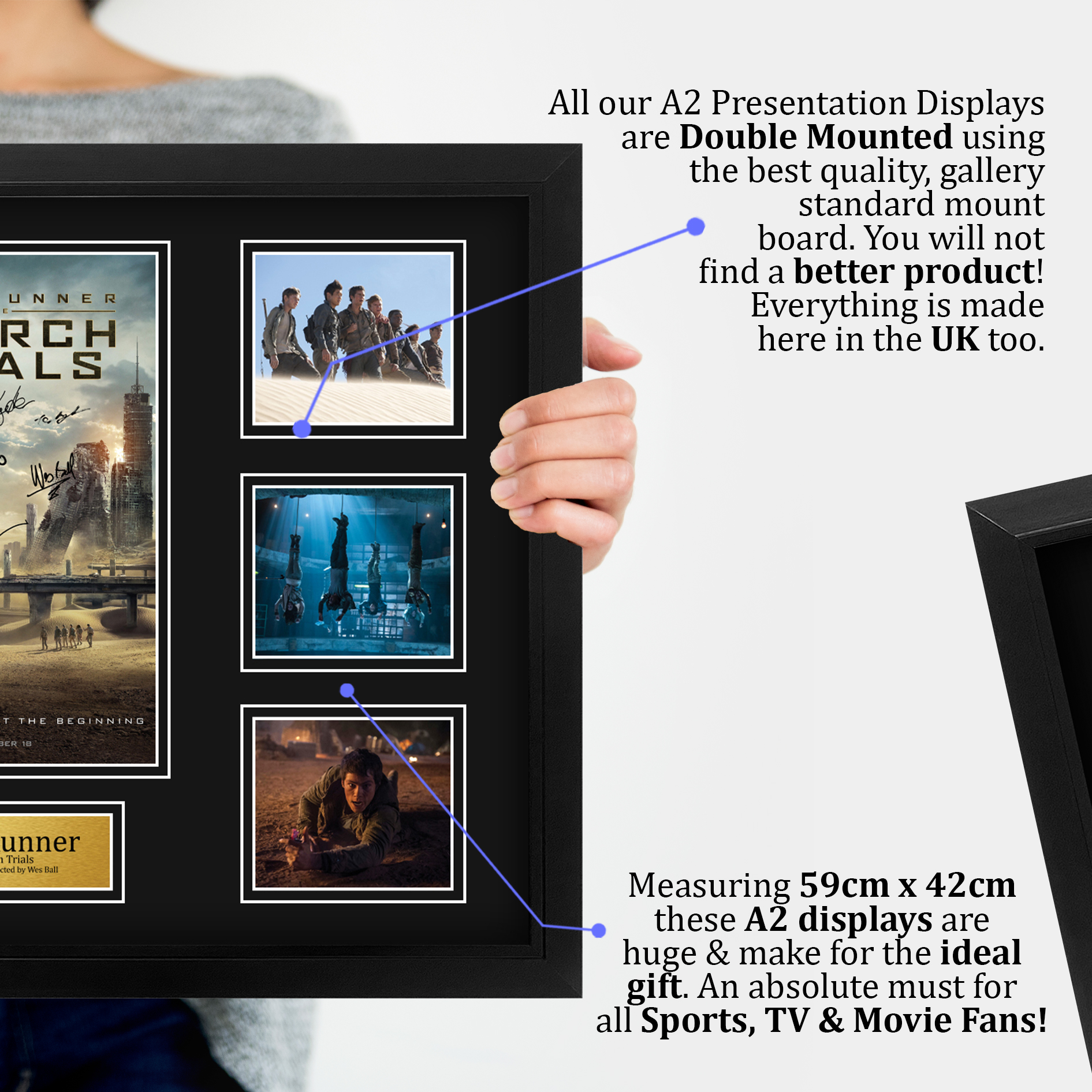 The Maze Runner Excellent Gift Idea Printed Poster Framed Picture for Movie Fans - Picture 12 of 57
