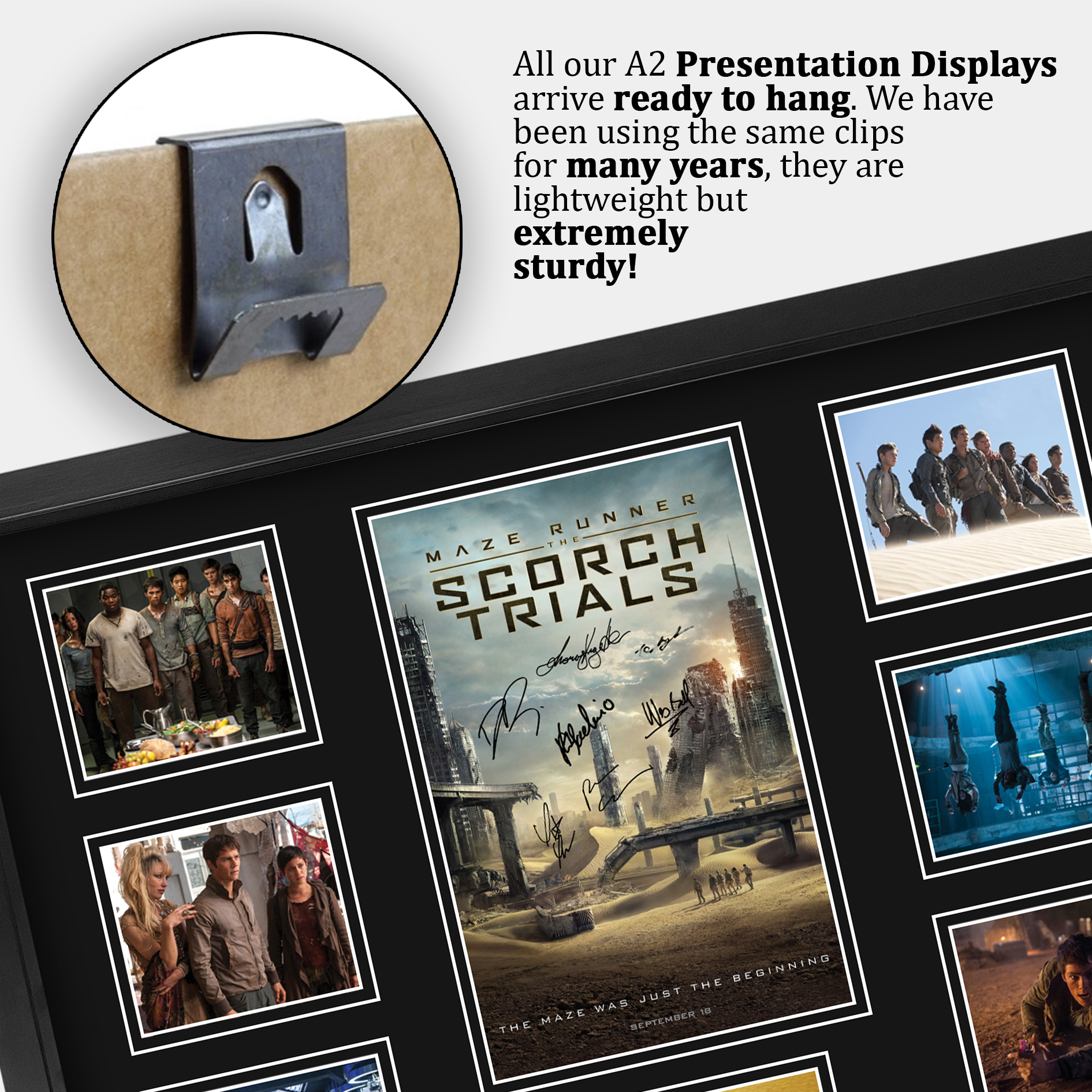 The Maze Runner Excellent Gift Idea Printed Poster Framed Picture for Movie Fans - Picture 13 of 57