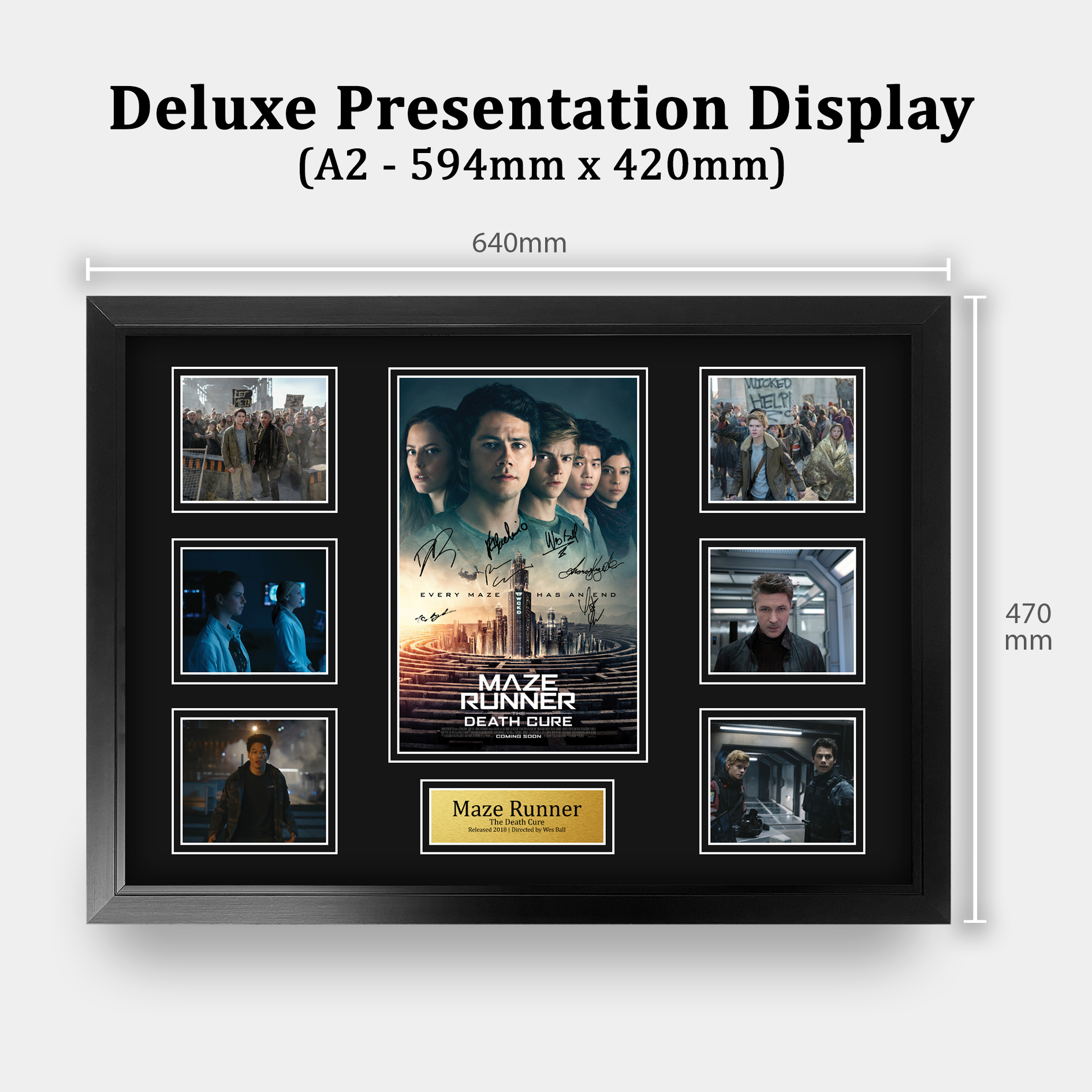 The Maze Runner Excellent Gift Idea Printed Poster Framed Picture for Movie Fans - Picture 3 of 57
