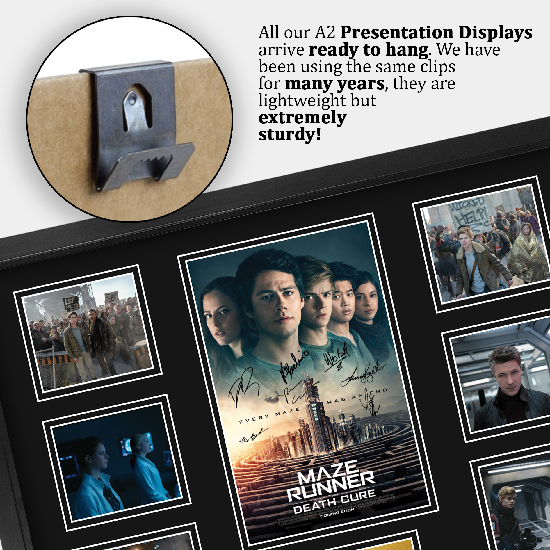 The Maze Runner Excellent Gift Idea Printed Poster Framed Picture for Movie Fans - Picture 6 of 57