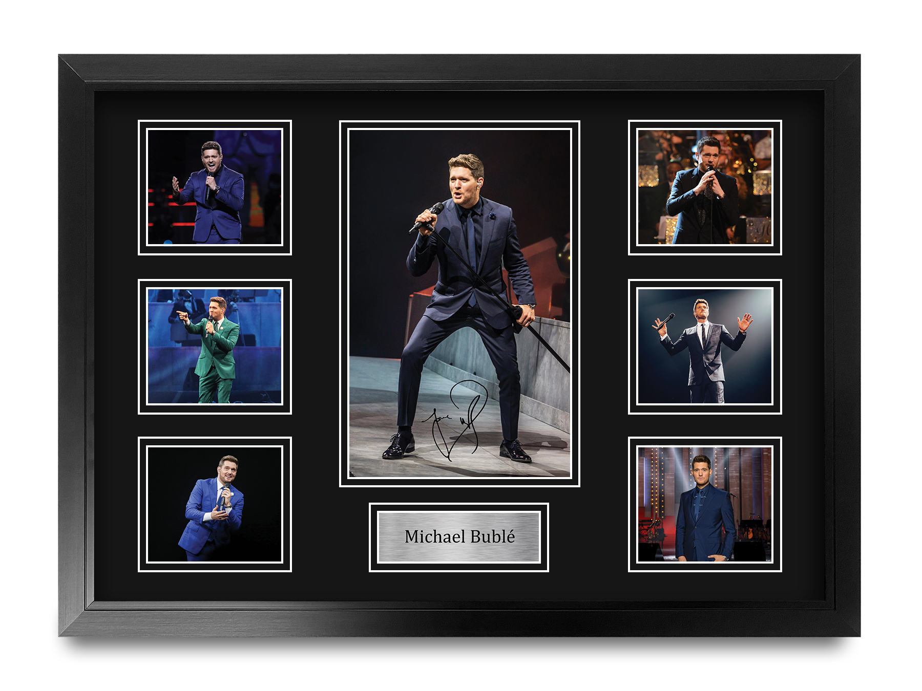 Michael Buble Signed Pre Printed Autograph A4 Photo Gift For a Jazz Fan - Bild 25 von 31