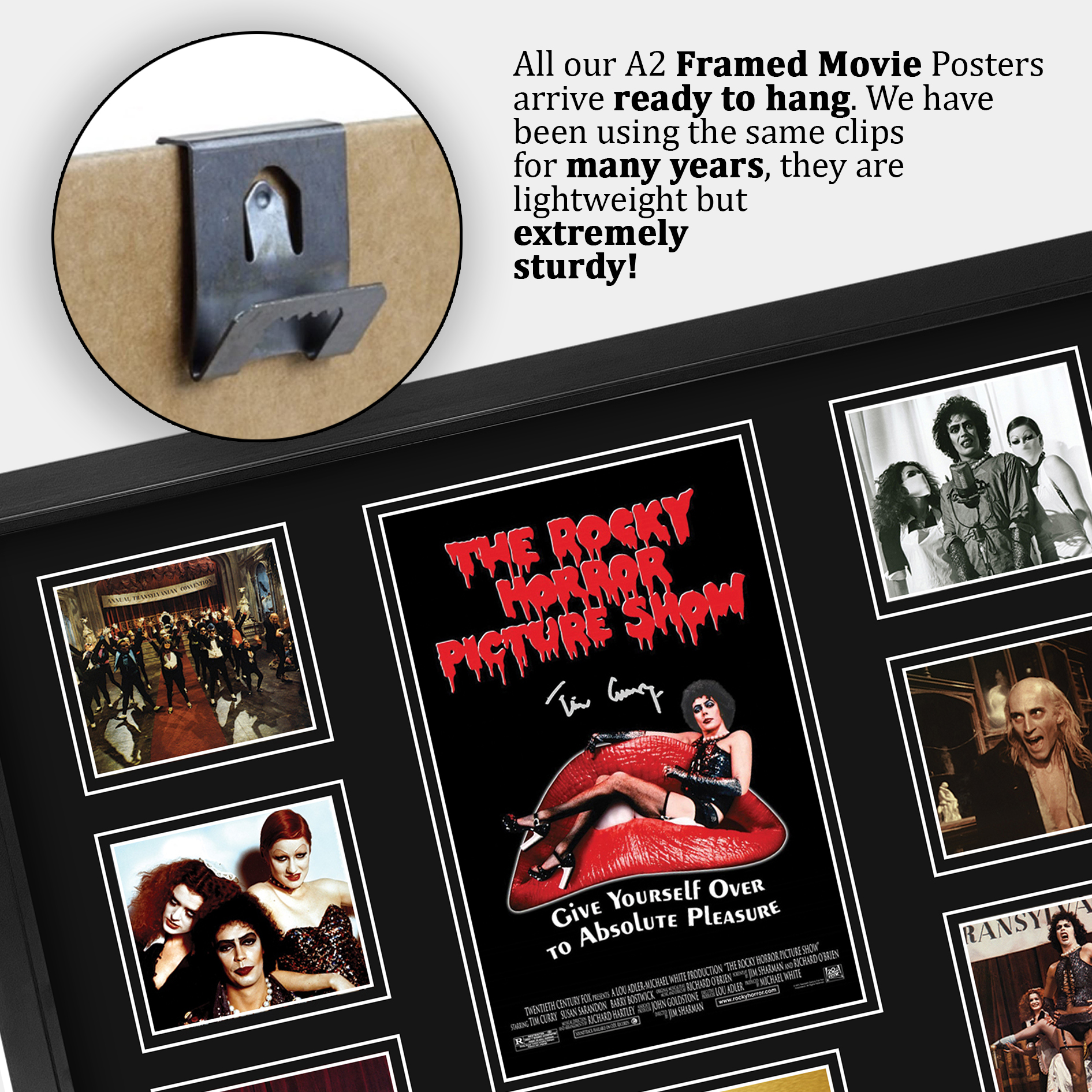 The Rocky Horror Picture Show Gift Framed Autograph Picture Print to Movie Fans - Picture 57 of 59