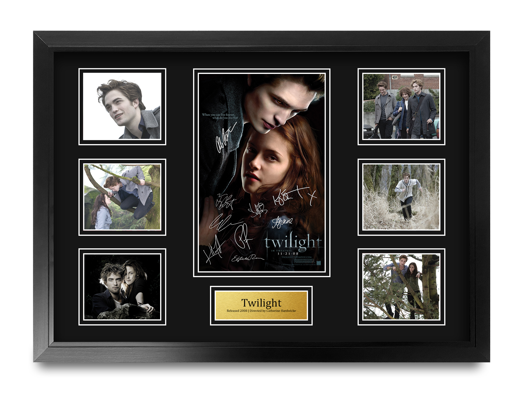 Twilight Ideal Gift Printed Framed Autograph Picture to Movie Memorabilia Fans - Imagen 9 de 85