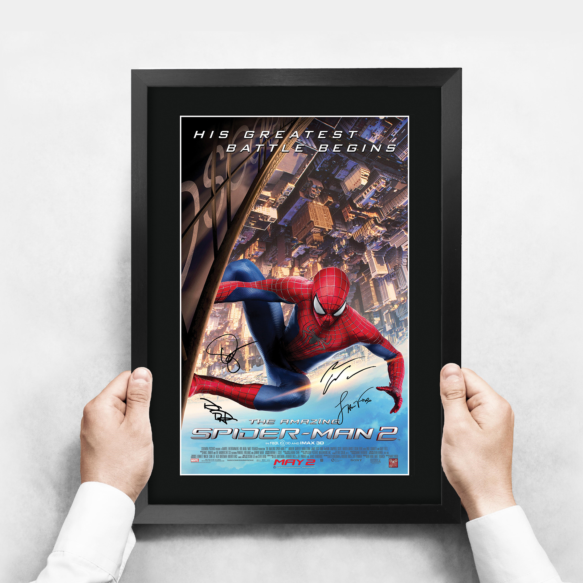Amazing Spider-Man 1 Cool Gift Idea Printed Poster Framed Picture for Movie Fans - Picture 18 of 29