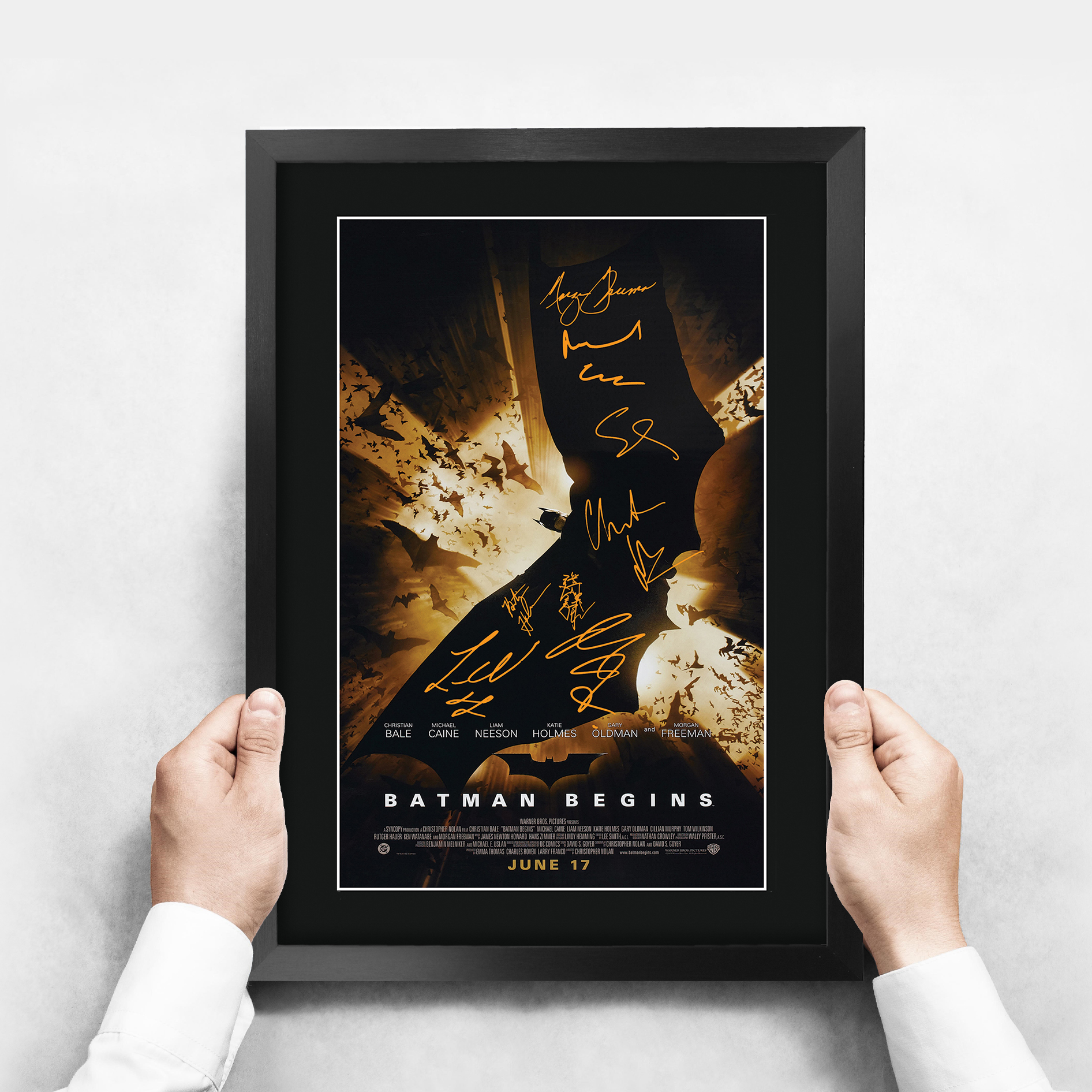 Batman Begins Excellent Gift Idea Printed Poster Framed Picture for Movie Fans - Picture 39 of 85