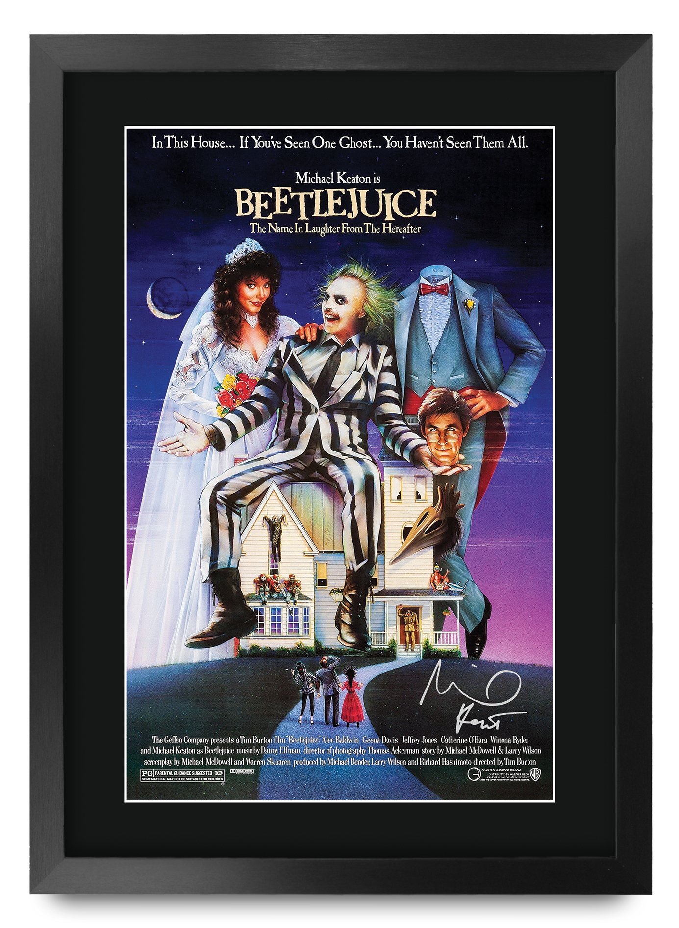 80s Classic Movie Posters A3 Framed Vintage Retro Cast Signed Film Poster Prints