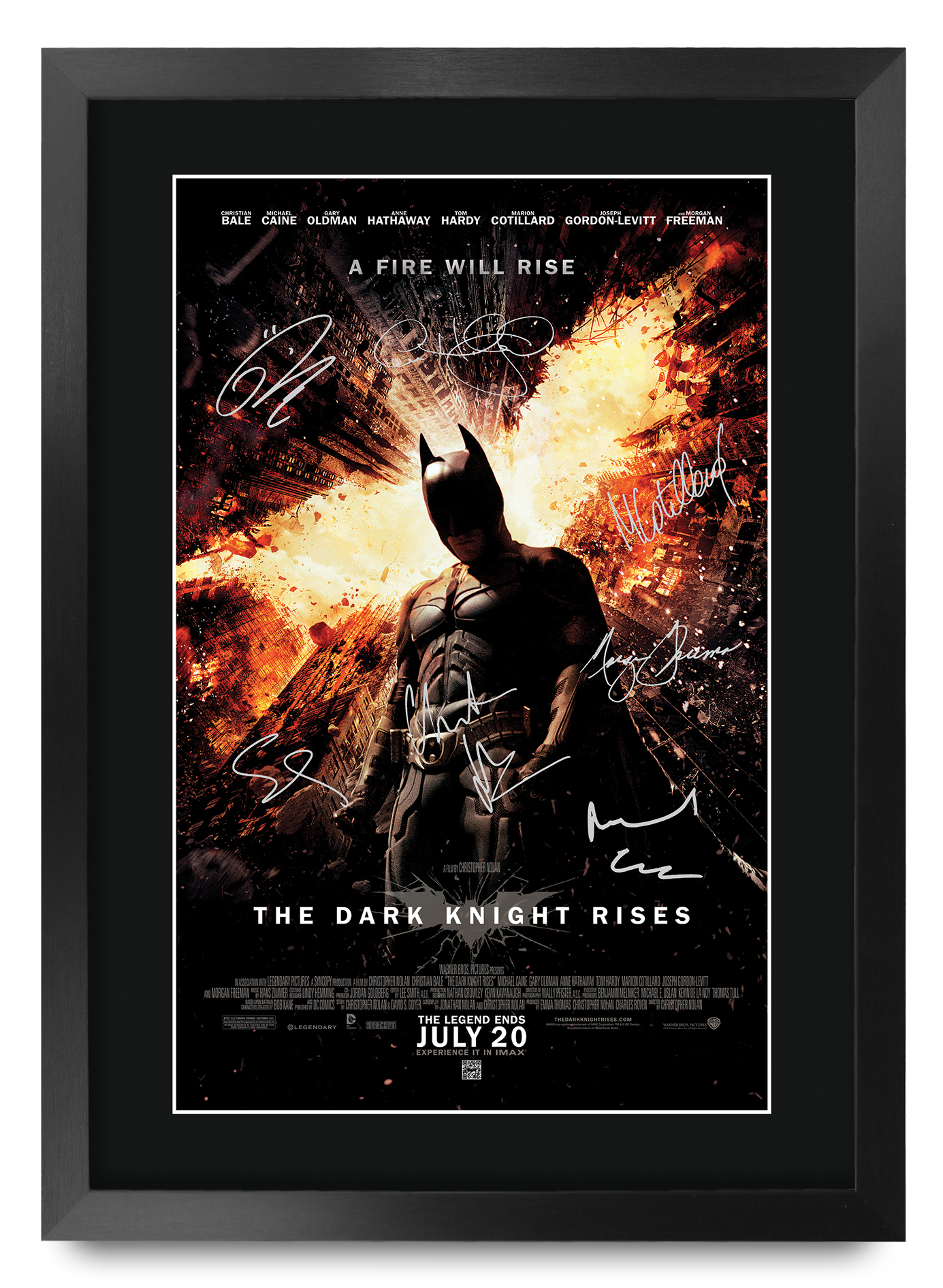 Batman Begins Excellent Gift Idea Printed Poster Framed Picture for Movie Fans - Picture 23 of 85