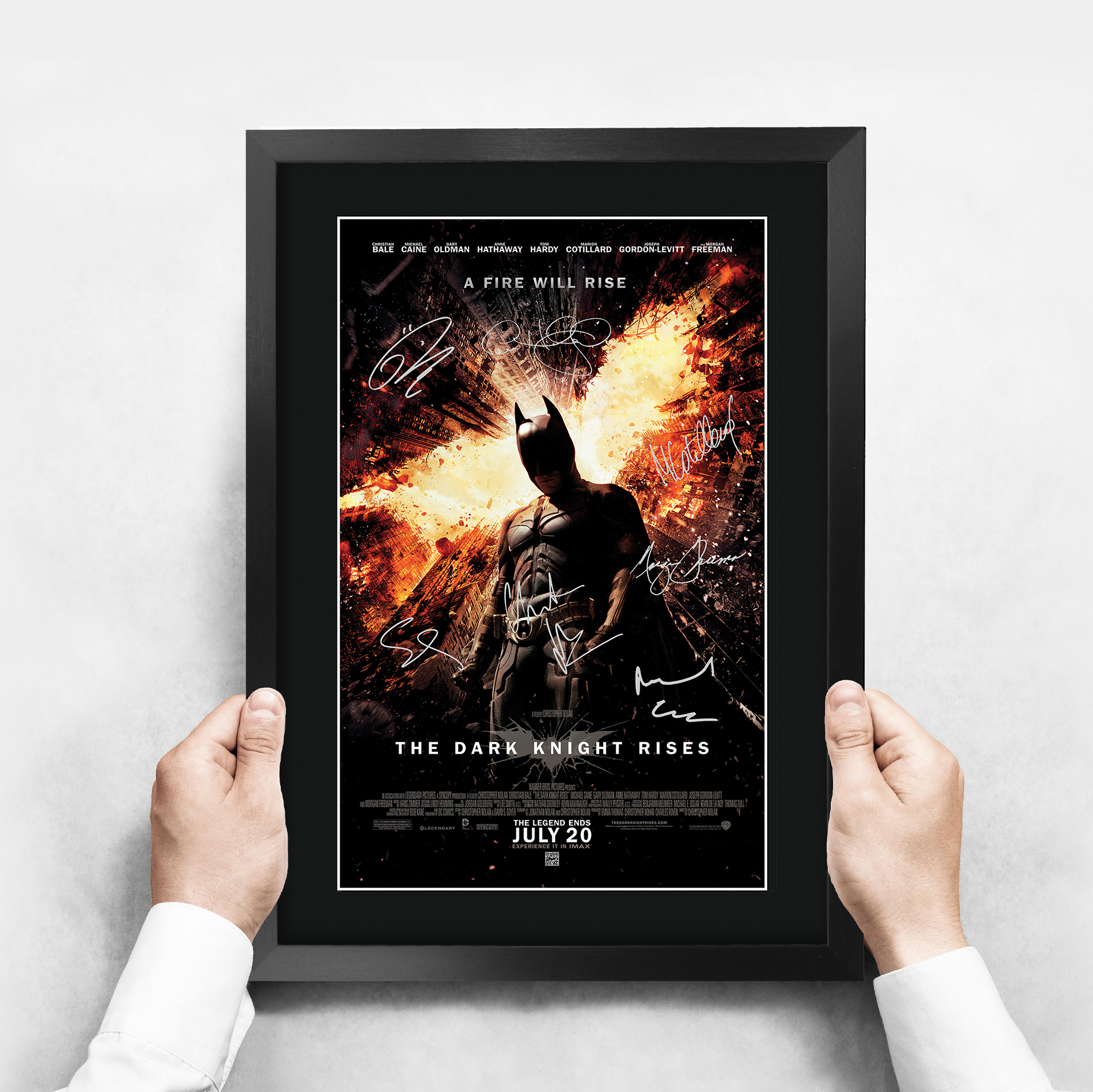 Batman Begins Excellent Gift Idea Printed Poster Framed Picture for Movie Fans - Picture 25 of 85