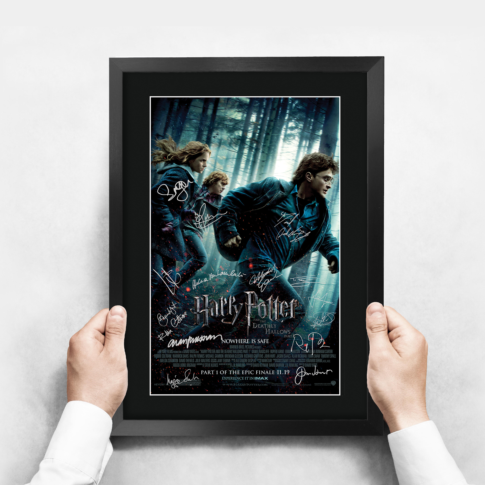 Harry Potter Movie Collection Framed Signed Movie A3 Posters Autographs Prints - Picture 82 of 143