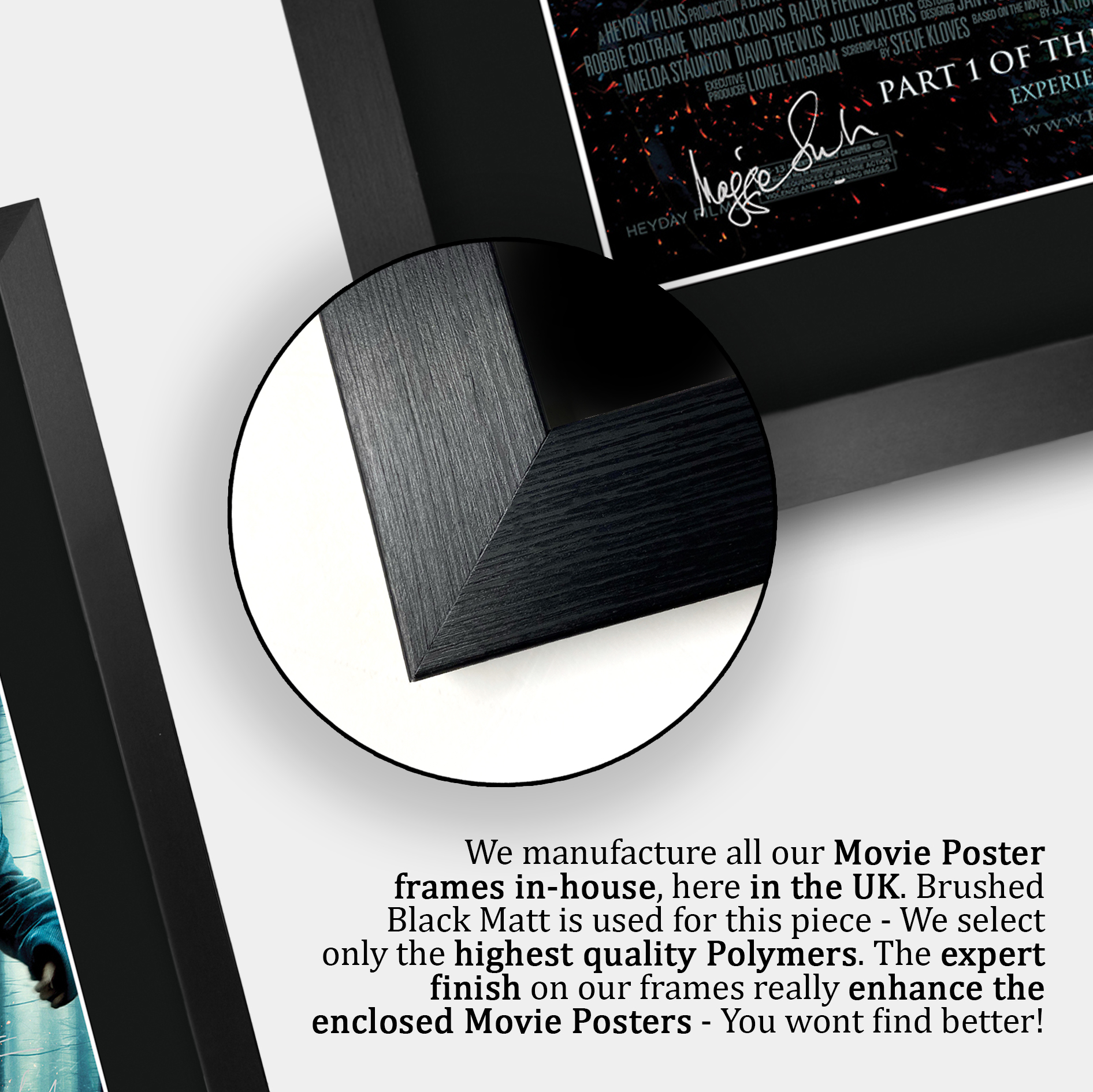 Harry Potter Movie Collection Framed Signed Movie A3 Posters Autographs Prints - Picture 85 of 143