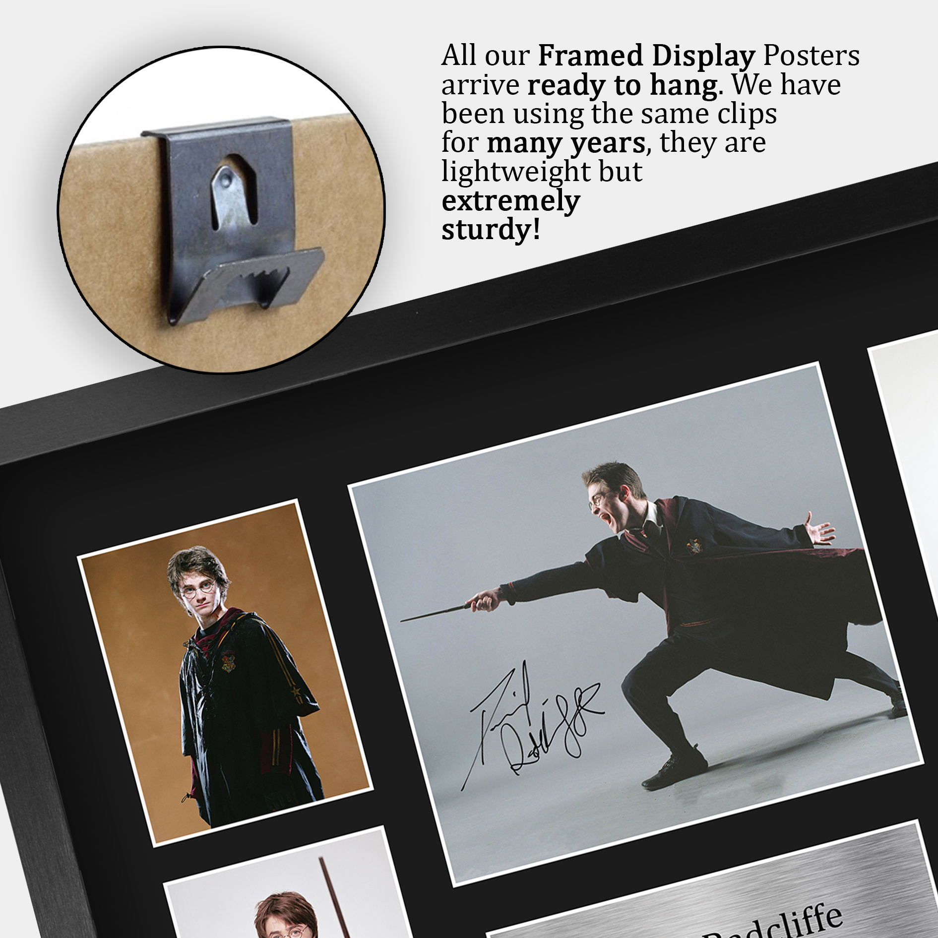 Harry Potter Movie Collection Framed Signed Movie A3 Posters Autographs Prints - Picture 120 of 143