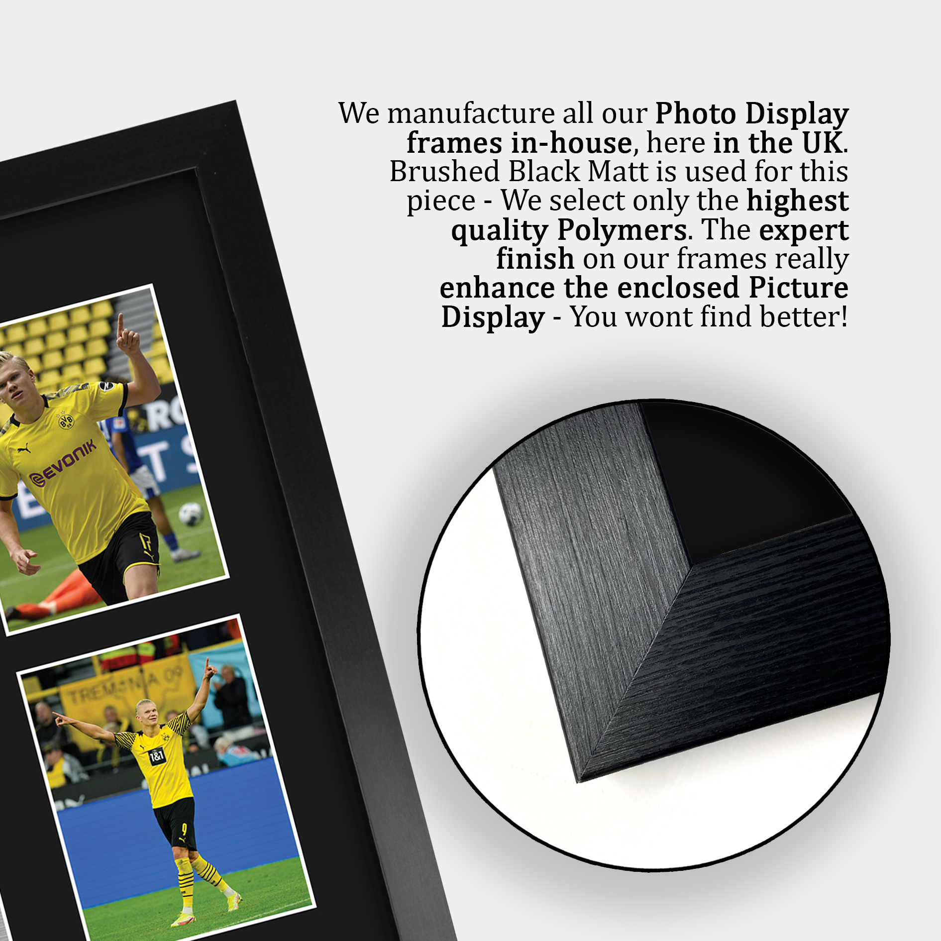 Erling Haaland A4 Borussia Dortmund Printed Autographed Picture for Football Fan - Picture 23 of 24