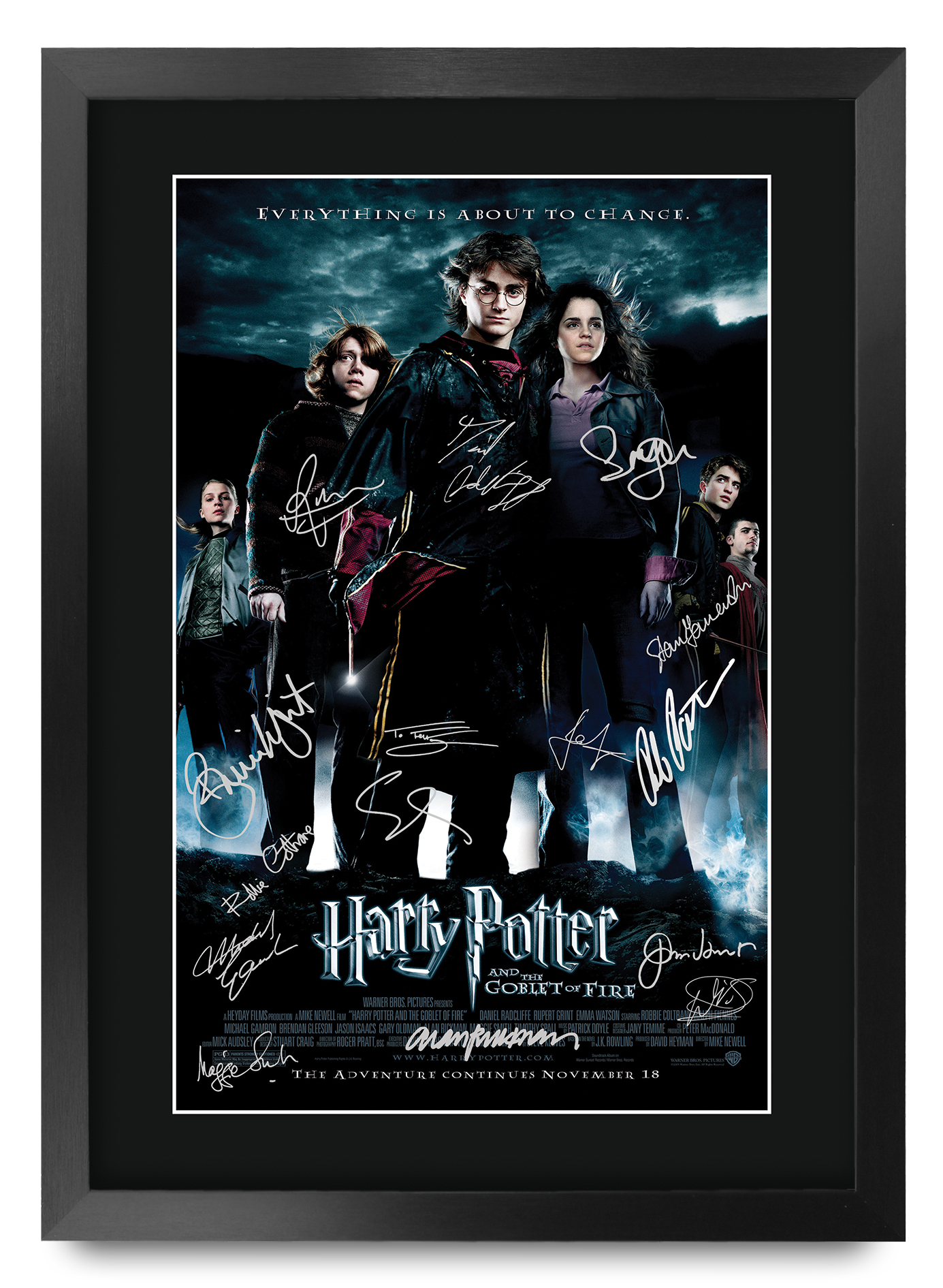 Harry Potter Movie Collection Framed Signed Movie A3 Posters Autographs Prints - Picture 44 of 143