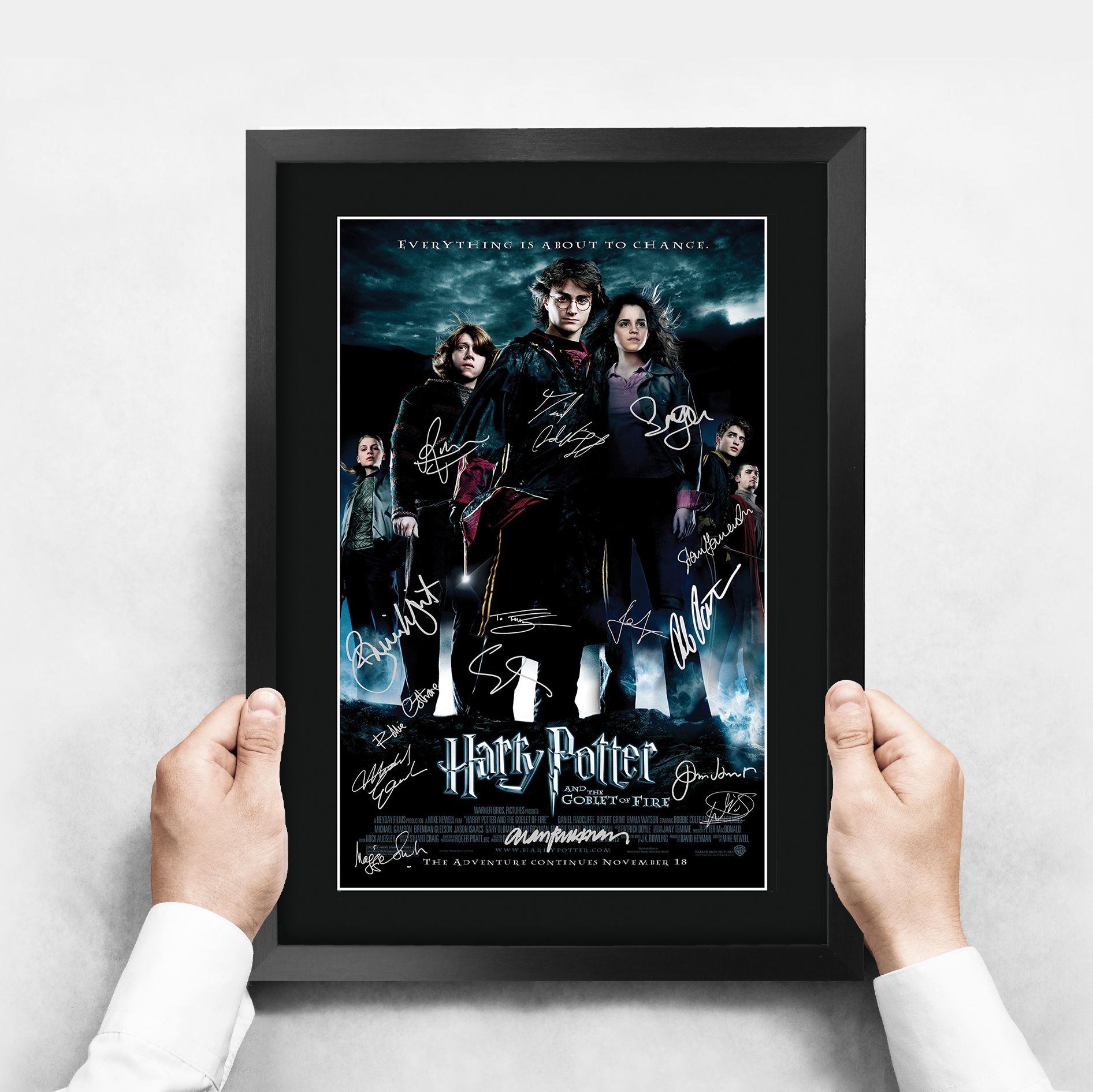 Harry Potter Movie Collection Framed Signed Movie A3 Posters Autographs Prints - Picture 46 of 143