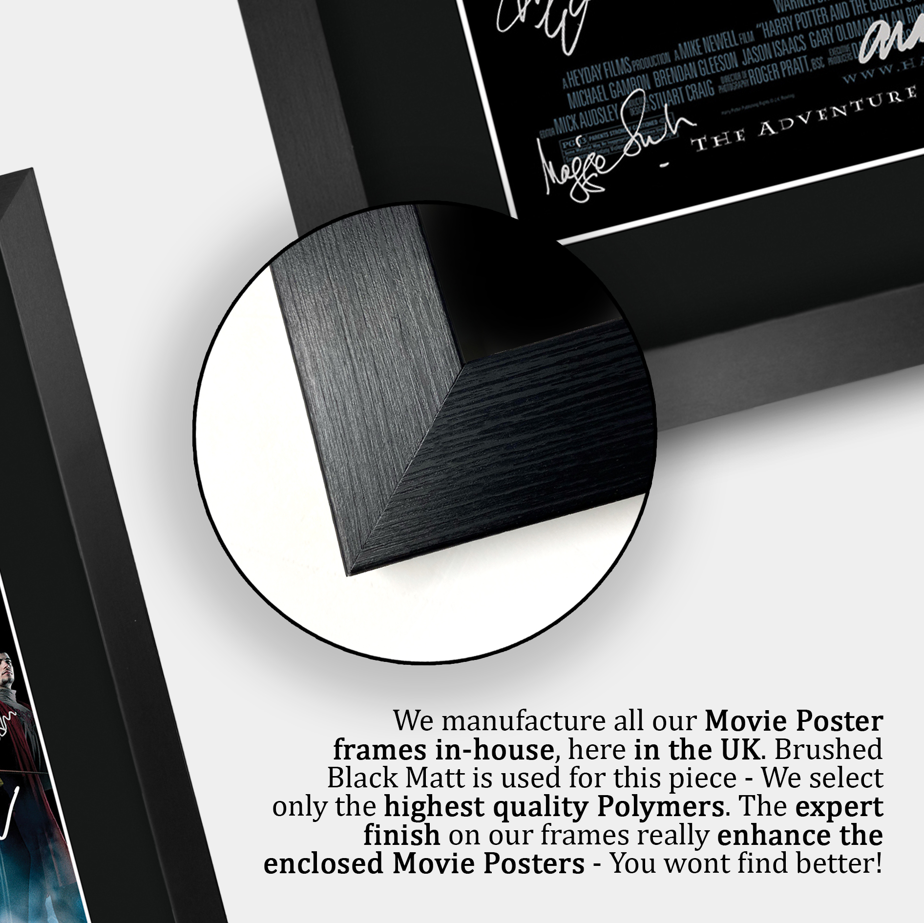 Harry Potter Movie Collection Framed Signed Movie A3 Posters Autographs Prints - Picture 49 of 143