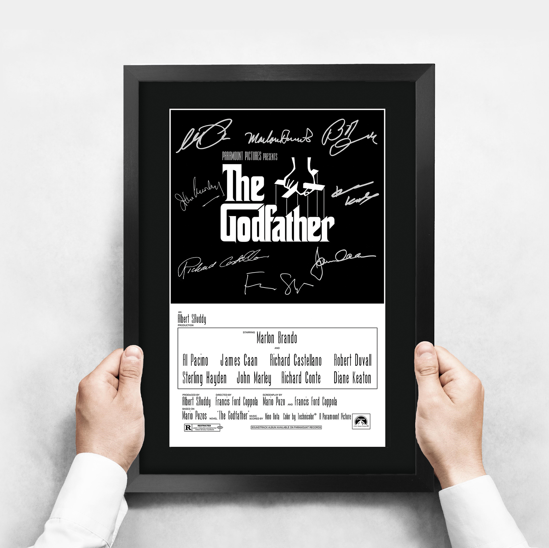 The Godfather Excellent Gift Idea Framed Autograph Picture Print to Movie Fans - Picture 18 of 57