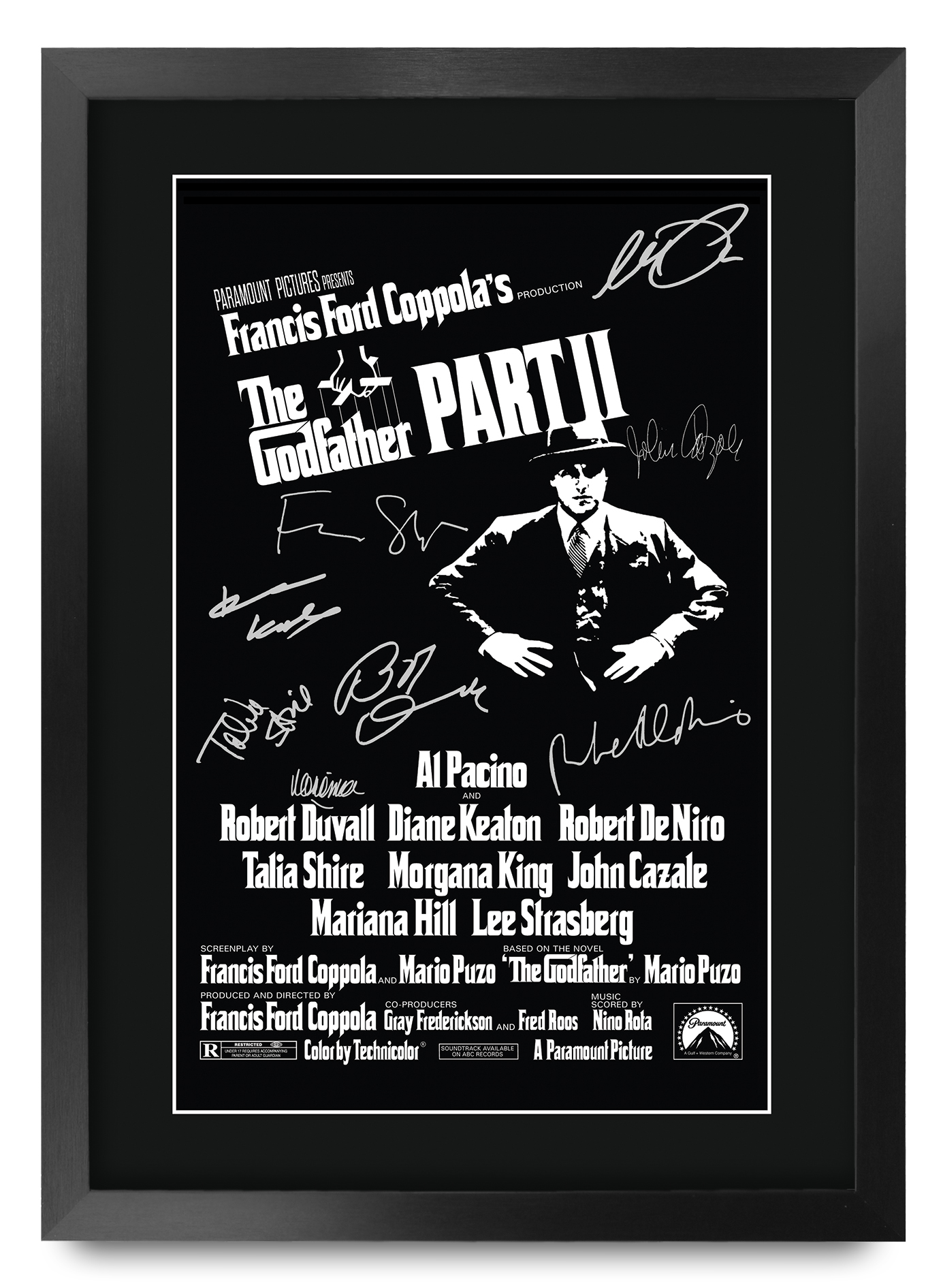 The Godfather Excellent Gift Idea Framed Autograph Picture Print to Movie Fans - Picture 23 of 57
