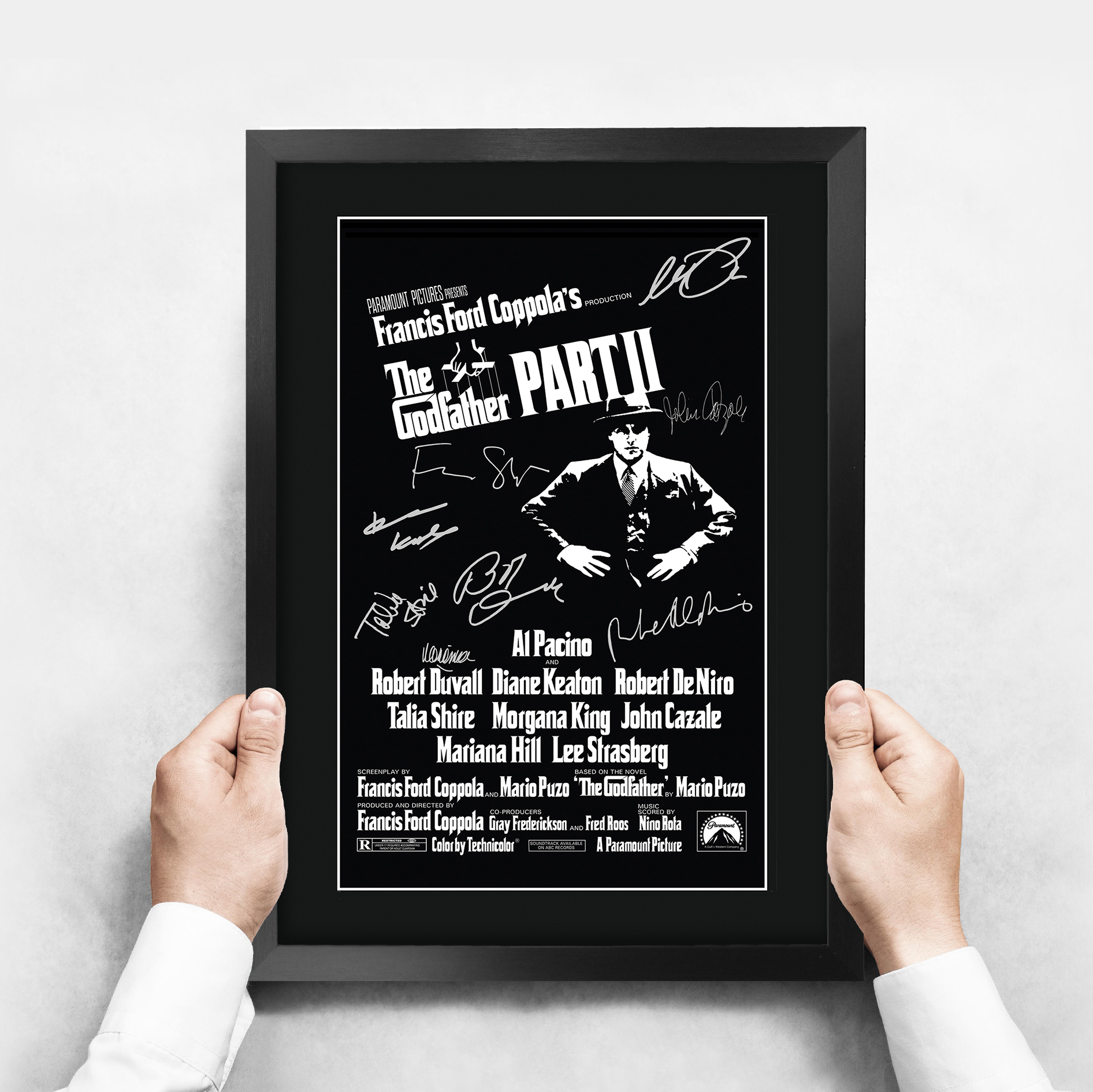 The Godfather Excellent Gift Idea Framed Autograph Picture Print to Movie Fans - Picture 25 of 57