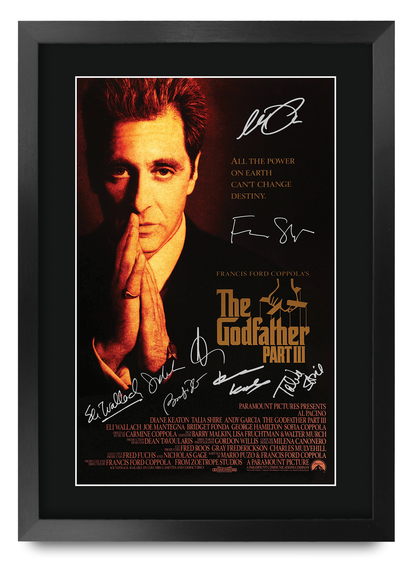 The Godfather Excellent Gift Idea Framed Autograph Picture Print to Movie Fans - Picture 51 of 57
