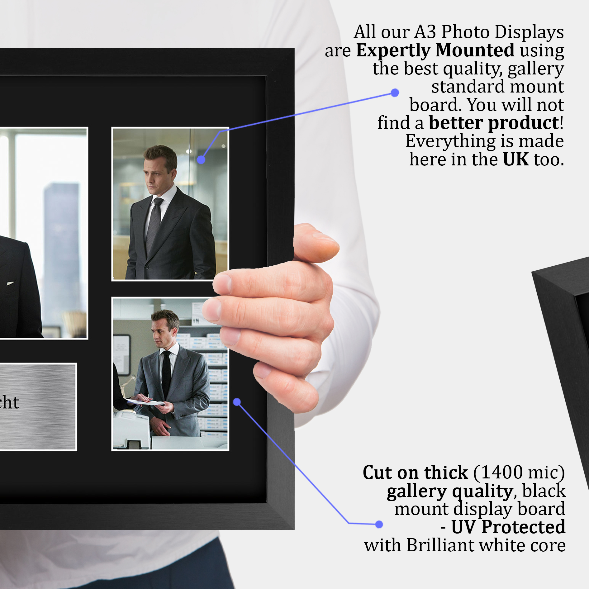 Gabriel Macht Suits Cool Gift Idea Printed Framed Autograph Picture for TV Fans - Bild 13 von 24