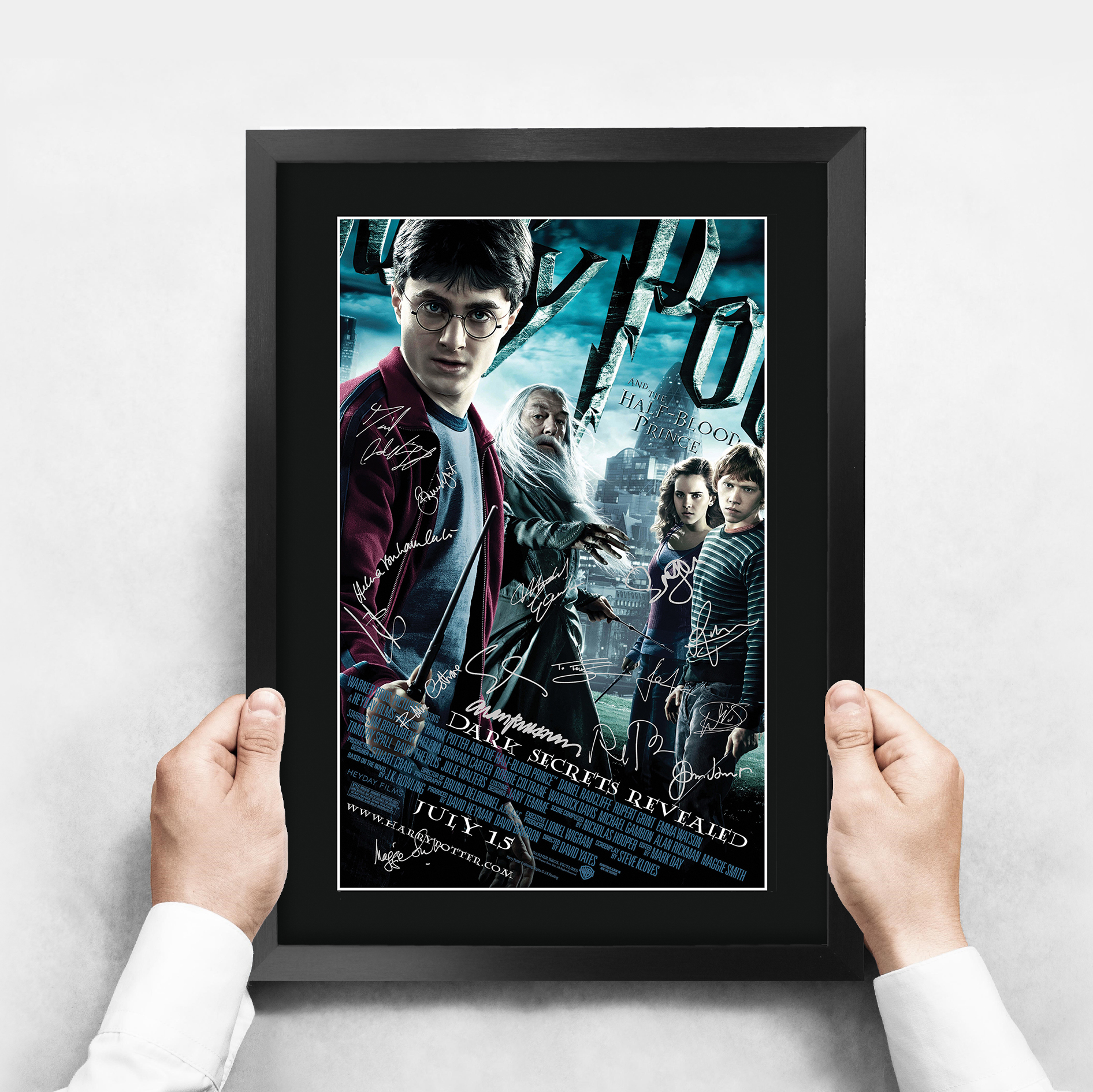 Harry Potter Movie Collection Framed Signed Movie A3 Posters Autographs Prints - Picture 60 of 143