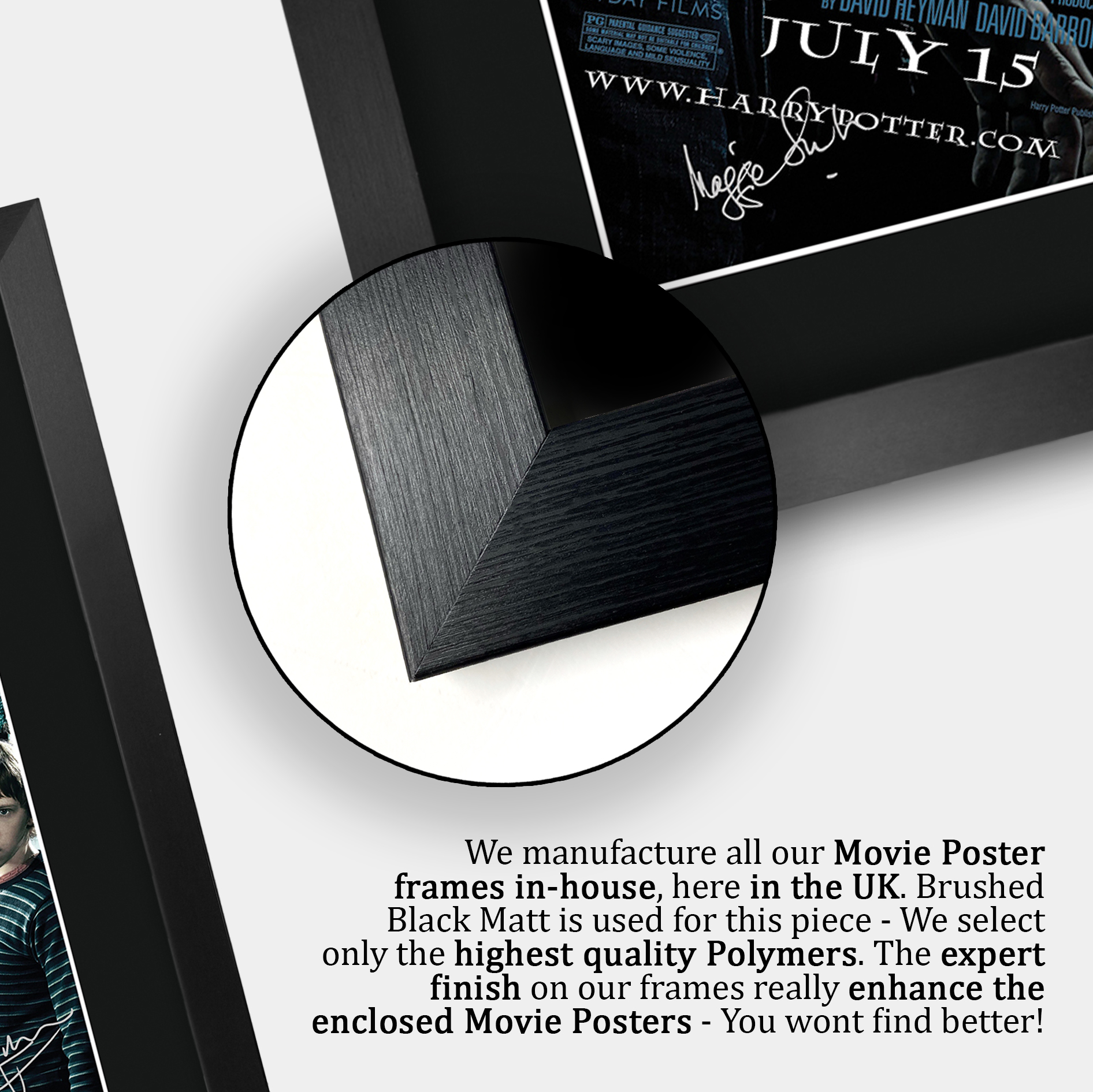 Harry Potter Movie Collection Framed Signed Movie A3 Posters Autographs Prints - Picture 63 of 143