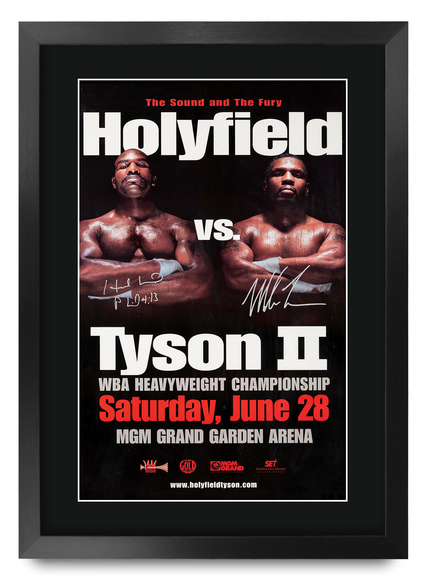 Póster impreso de Mike Tyson Gifts para aficionados al boxeo tamaño A3 HWC Trading FR 