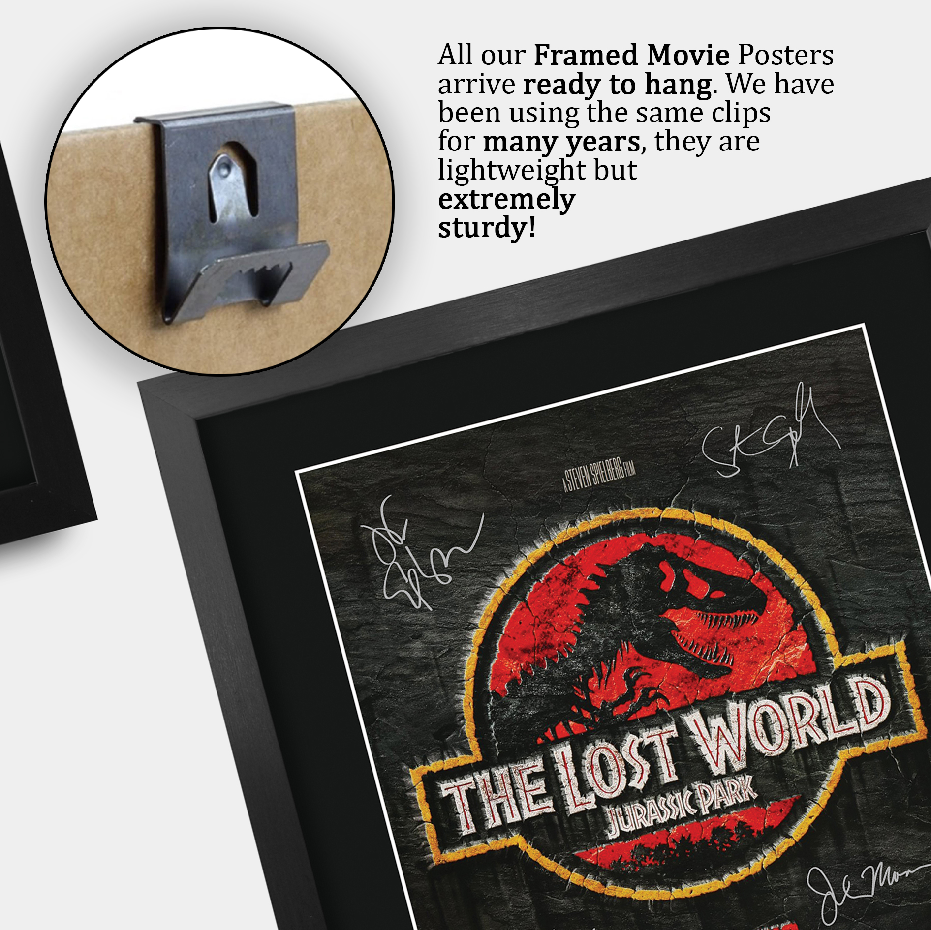 Jurassic Park Excellent Gift Idea Printed A3 Poster Signed Picture for Movie Fan - Picture 15 of 49