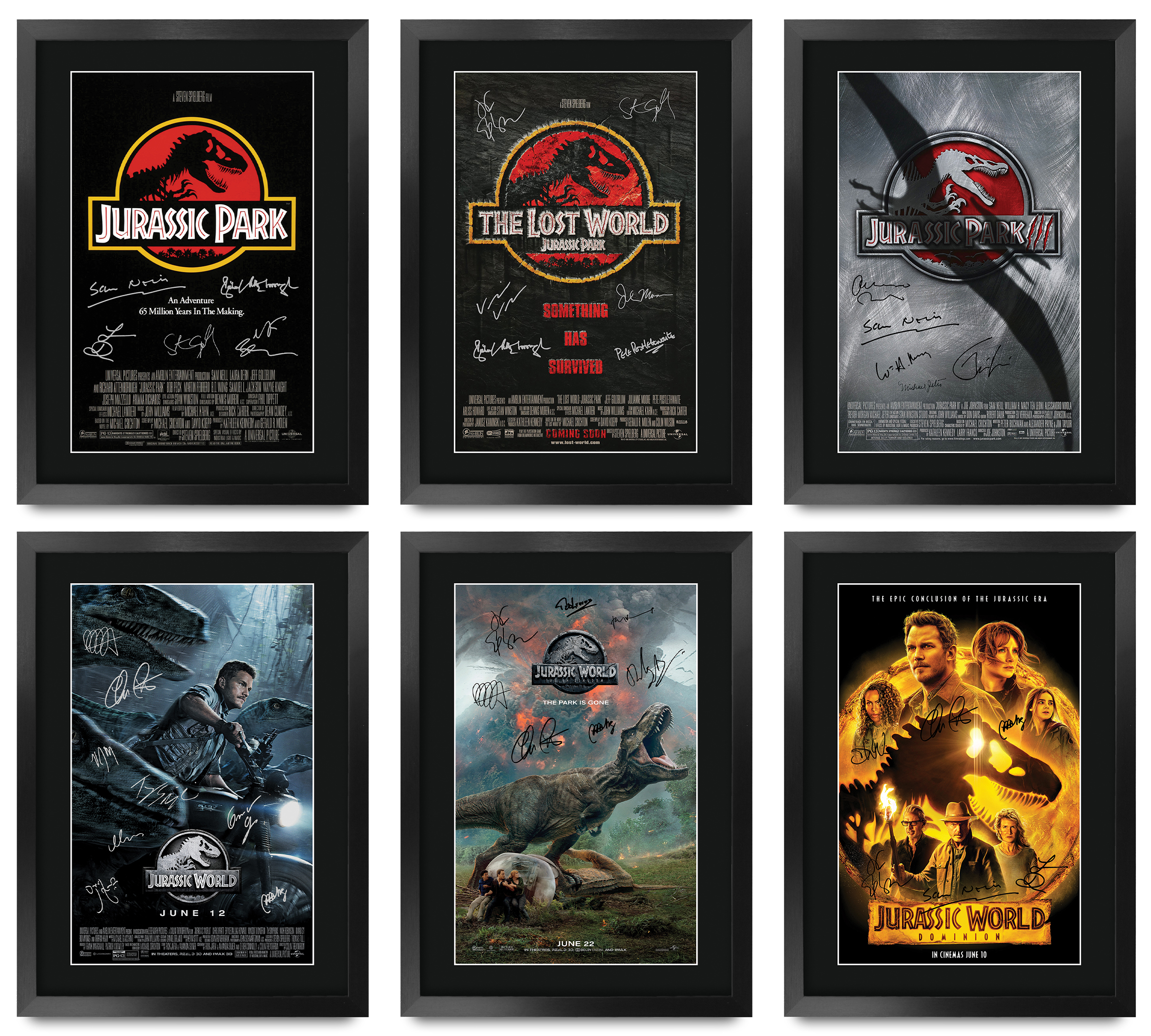 Jurassic Park Excellent Gift Idea Printed A3 Poster Signed Picture for Movie Fan - Picture 48 of 49