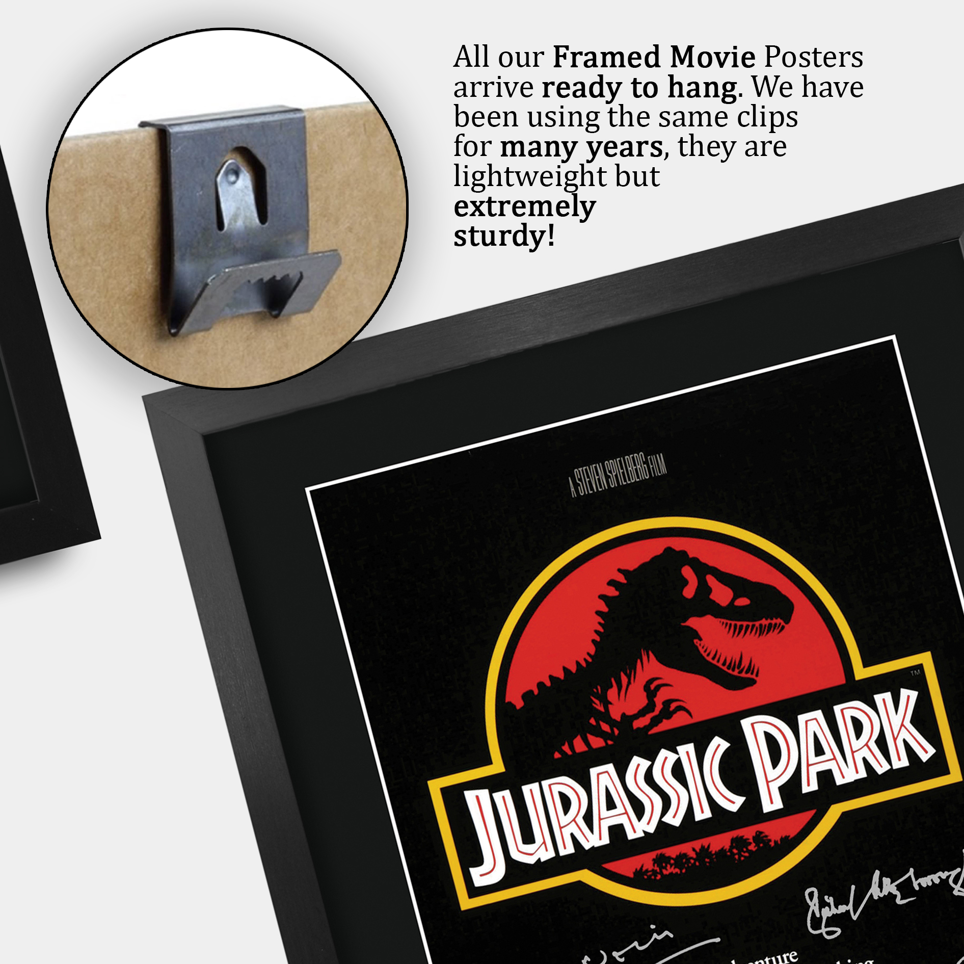 Jurassic Park Excellent Gift Idea Printed A3 Poster Signed Picture for Movie Fan - Picture 45 of 49