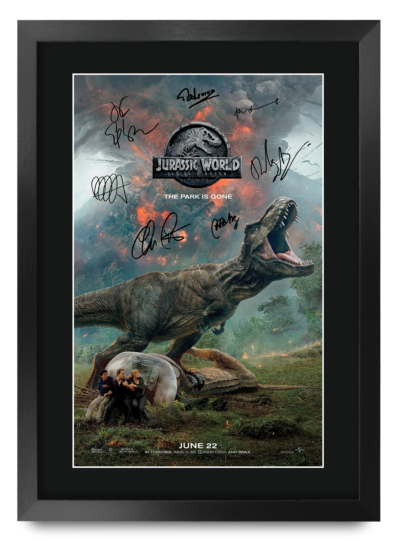 Jurassic Park Excellent Gift Idea Printed A3 Poster Signed Picture for Movie Fan - Picture 25 of 49