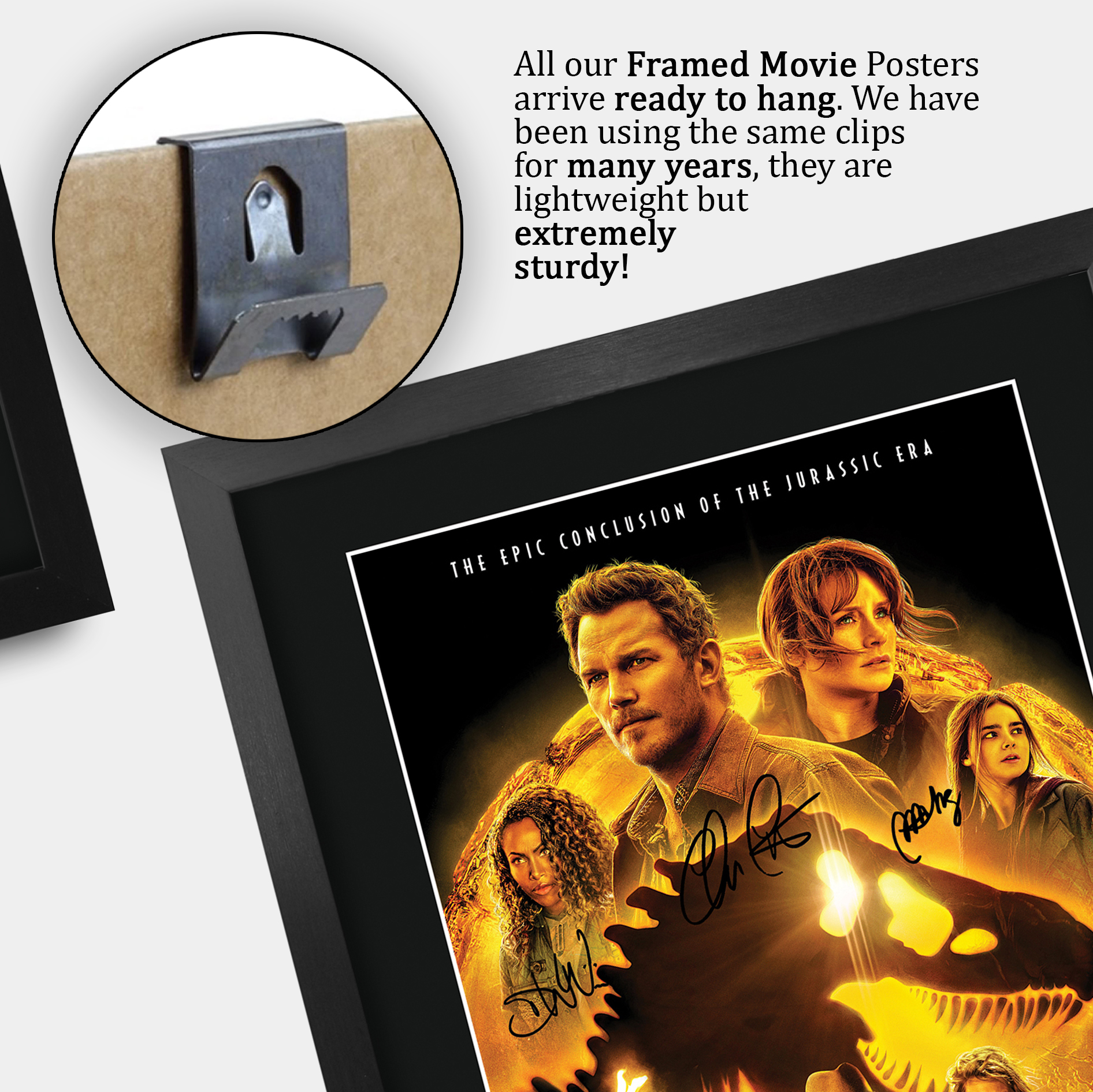 Jurassic Park Excellent Gift Idea Printed A3 Poster Signed Picture for Movie Fan - Picture 36 of 49