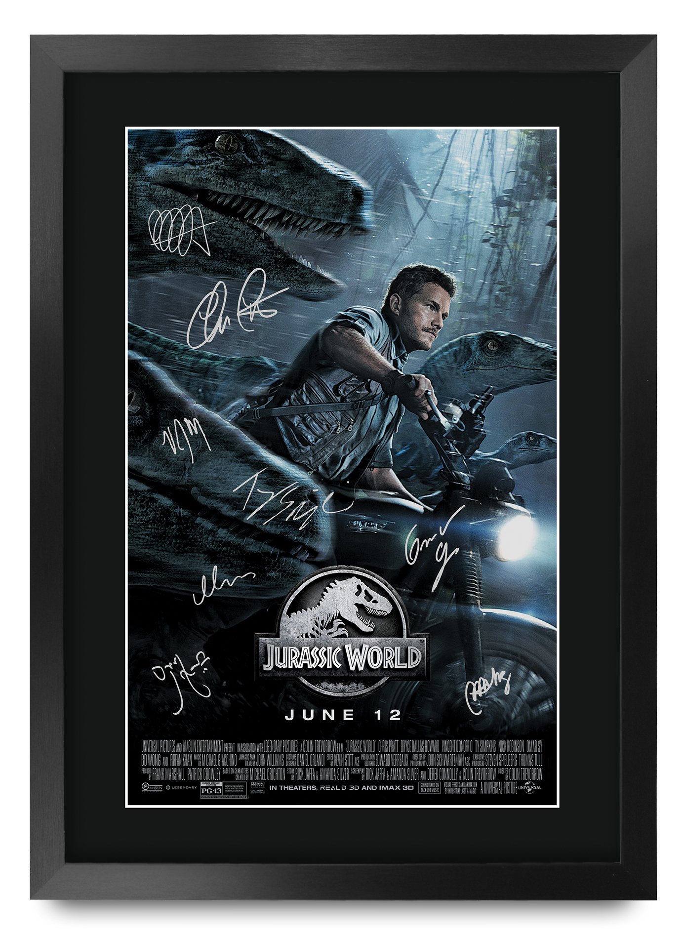 Jurassic Park Excellent Gift Idea Printed A3 Poster Signed Picture for Movie Fan - Picture 18 of 49