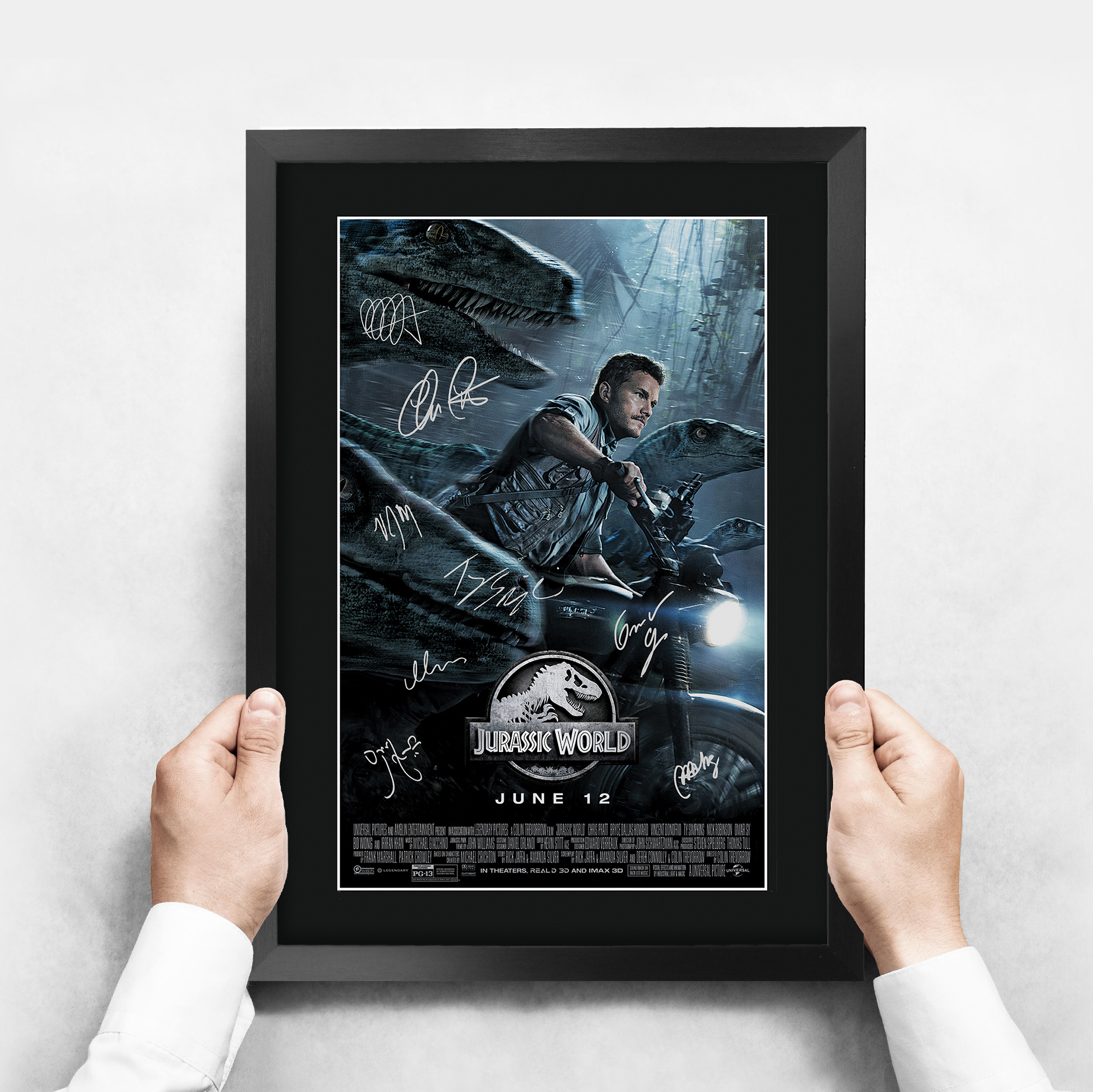 Jurassic Park Excellent Gift Idea Printed A3 Poster Signed Picture for Movie Fan - Picture 20 of 49