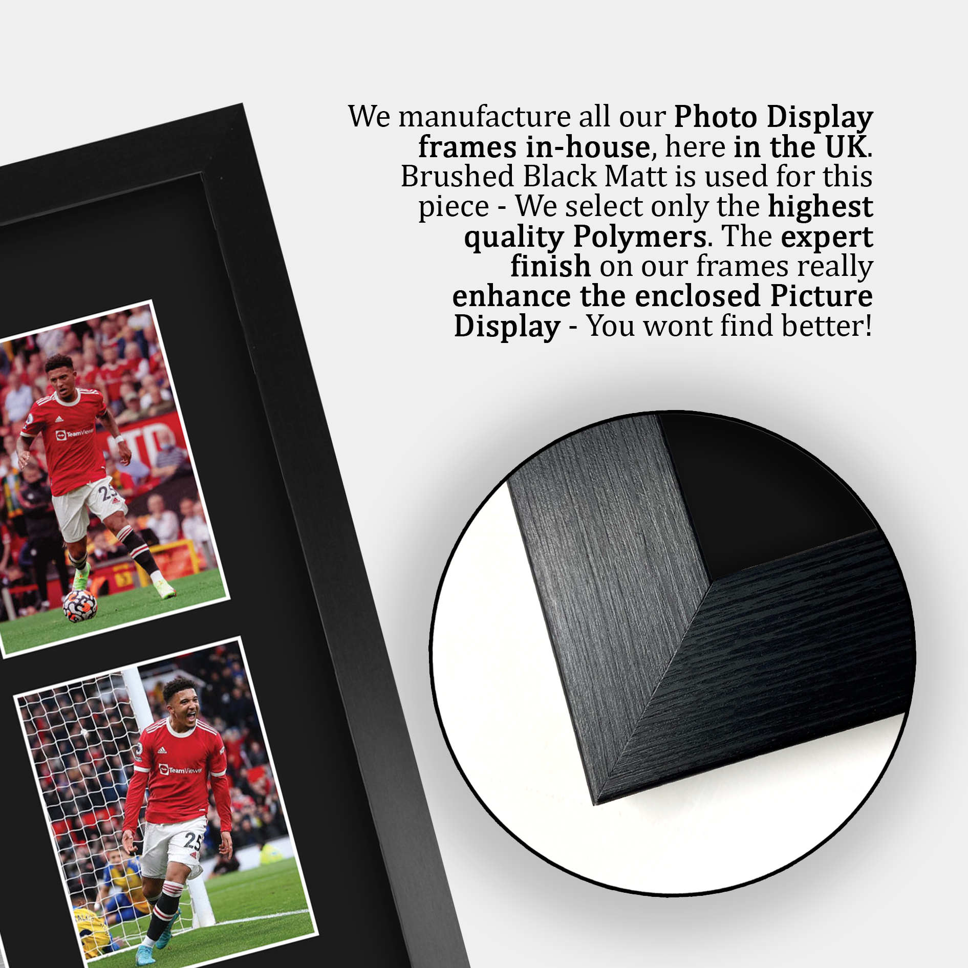 Jadon Sancho Man U Gift Ideas Printed Autograph Picture for Football Fans - Picture 23 of 24