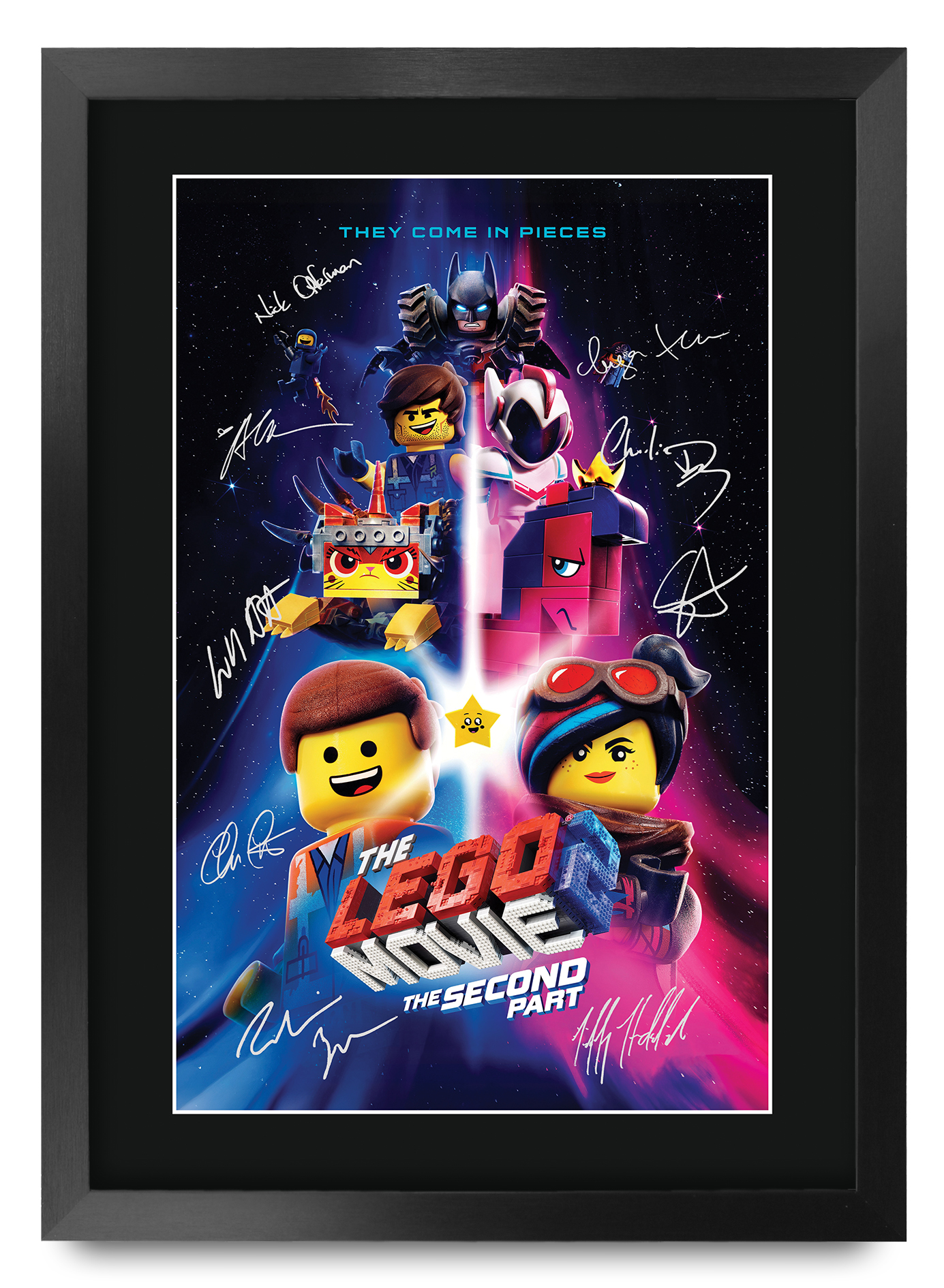 The Lego Movie Excellent Gift Idea Printed Poster Framed Picture for Movie Fans